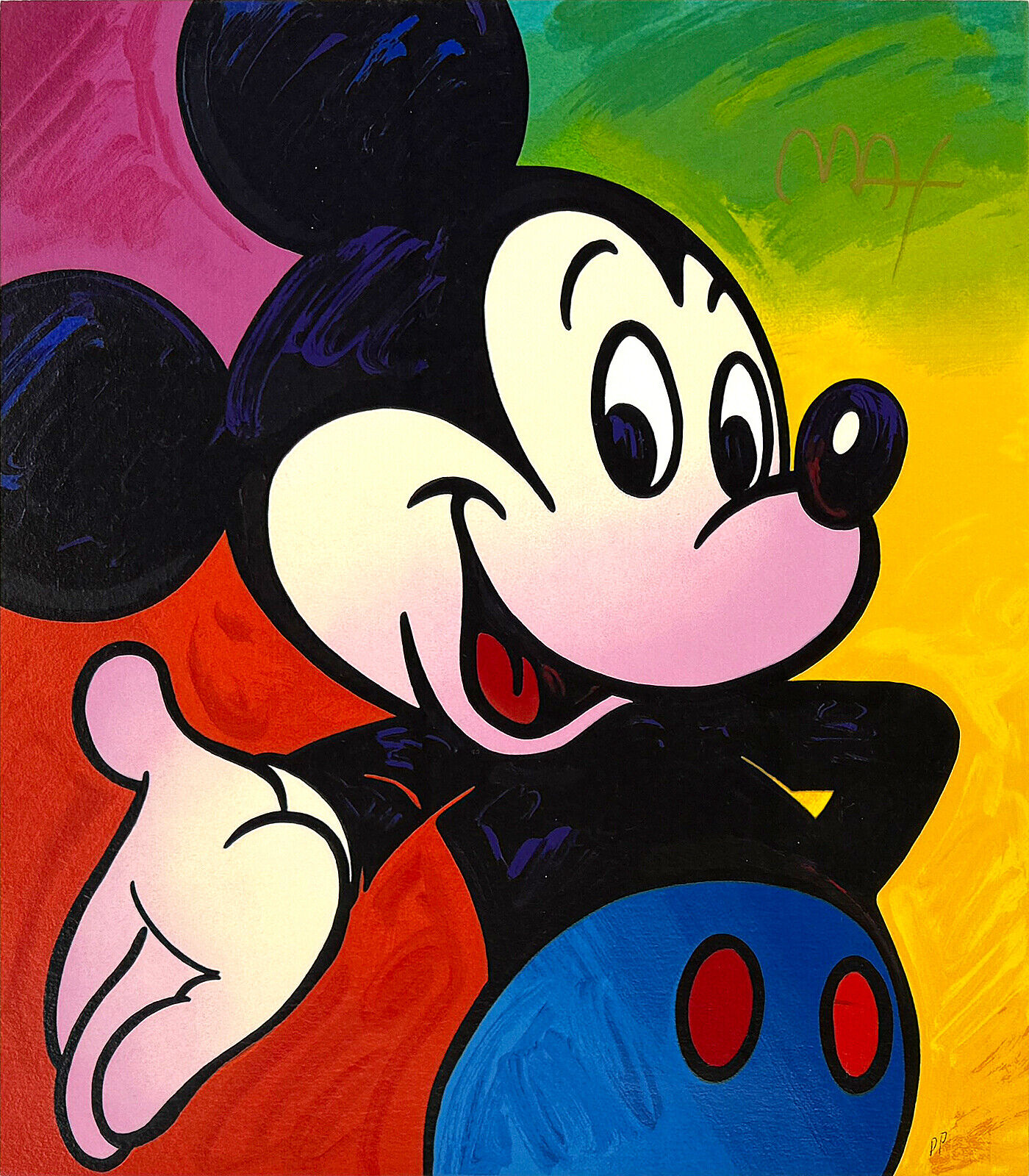 mickey mouse by andy warhol