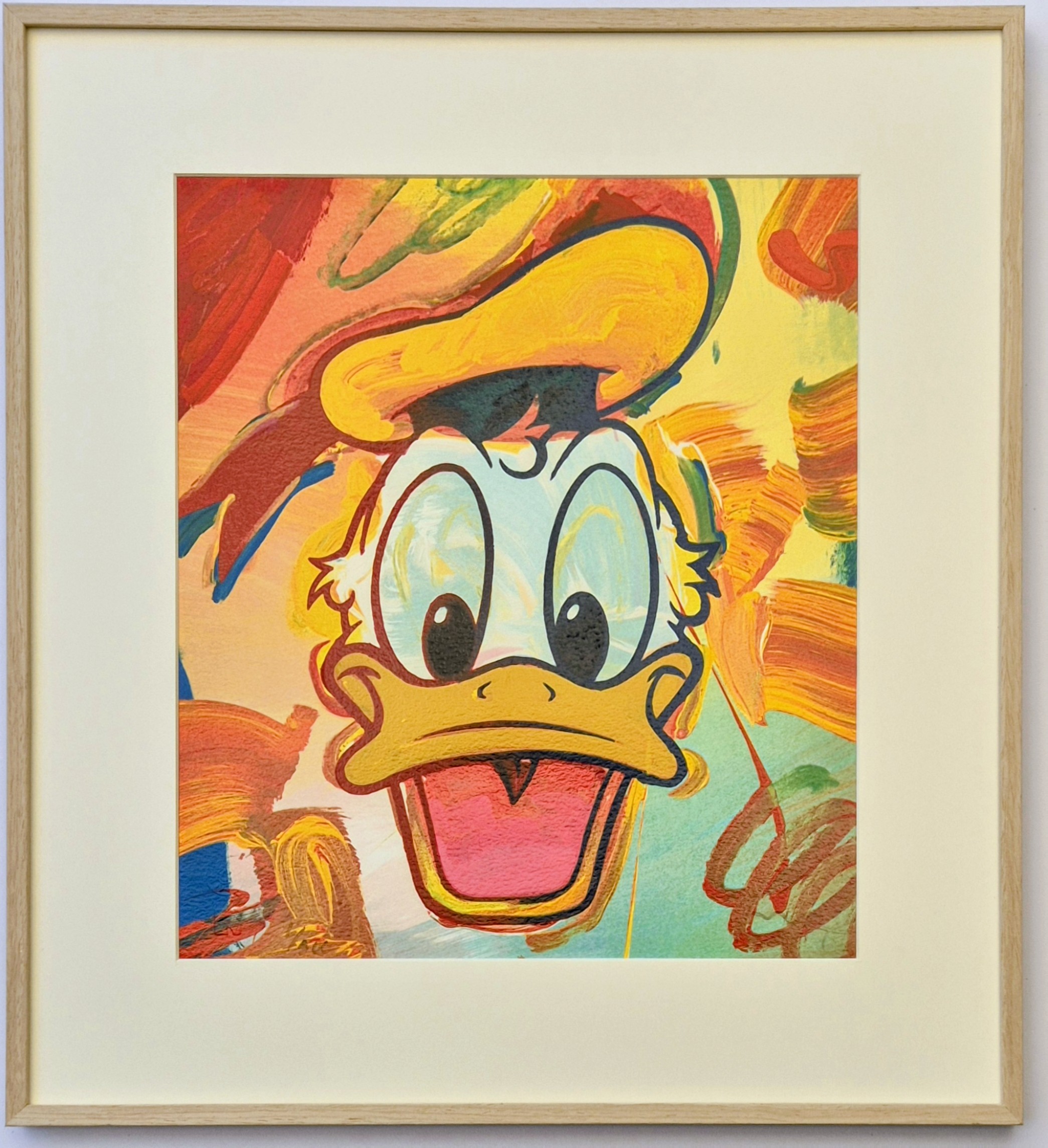 Donald Duck, Disney by Peter Max, 1994