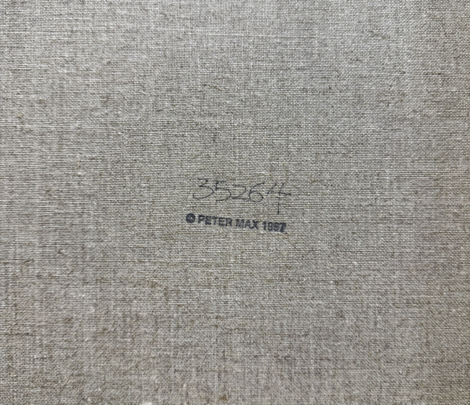 A painting of two women with colorful hair on their heads.