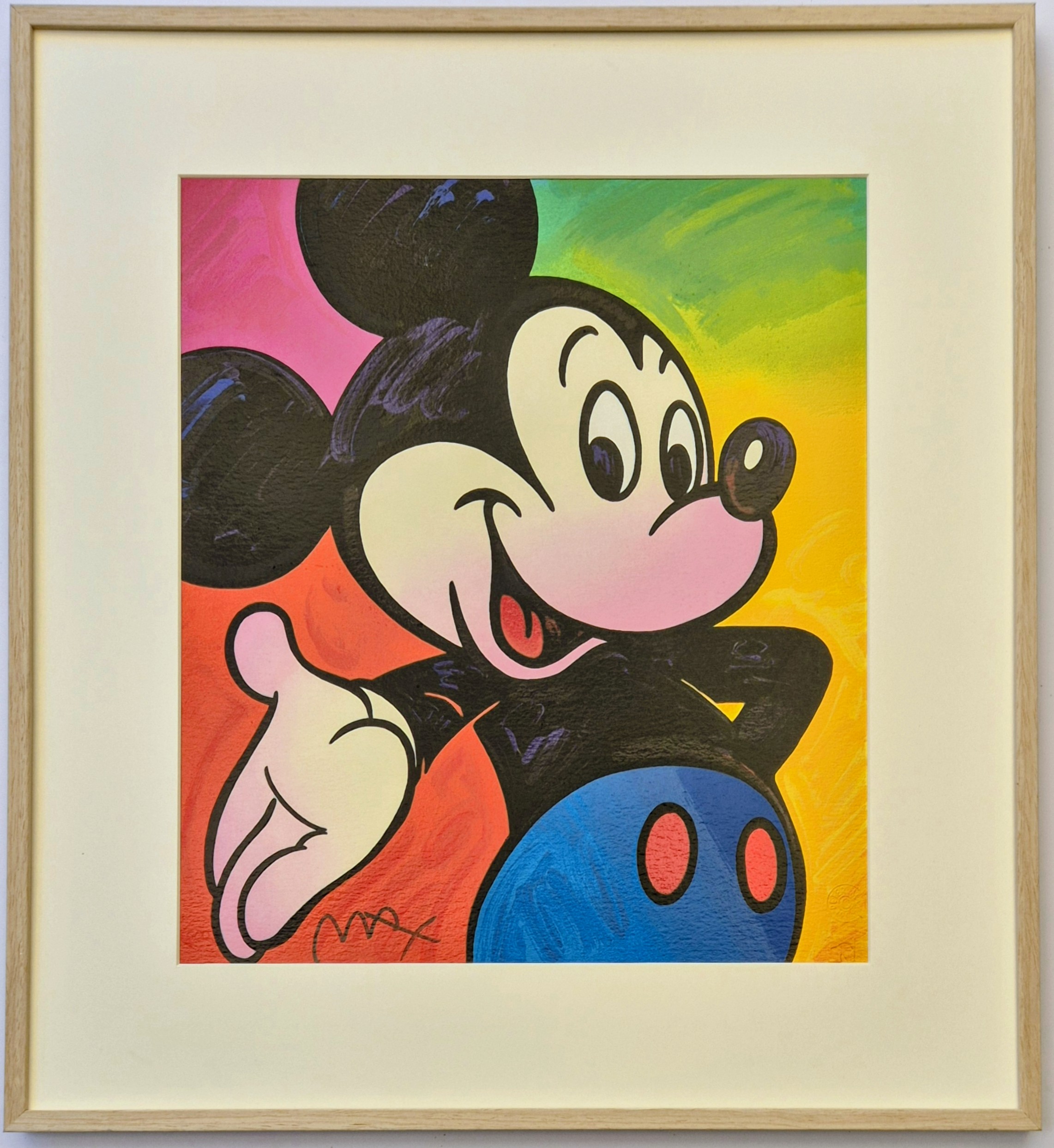 Mickey Mouse, Disney by Peter Max, 1994