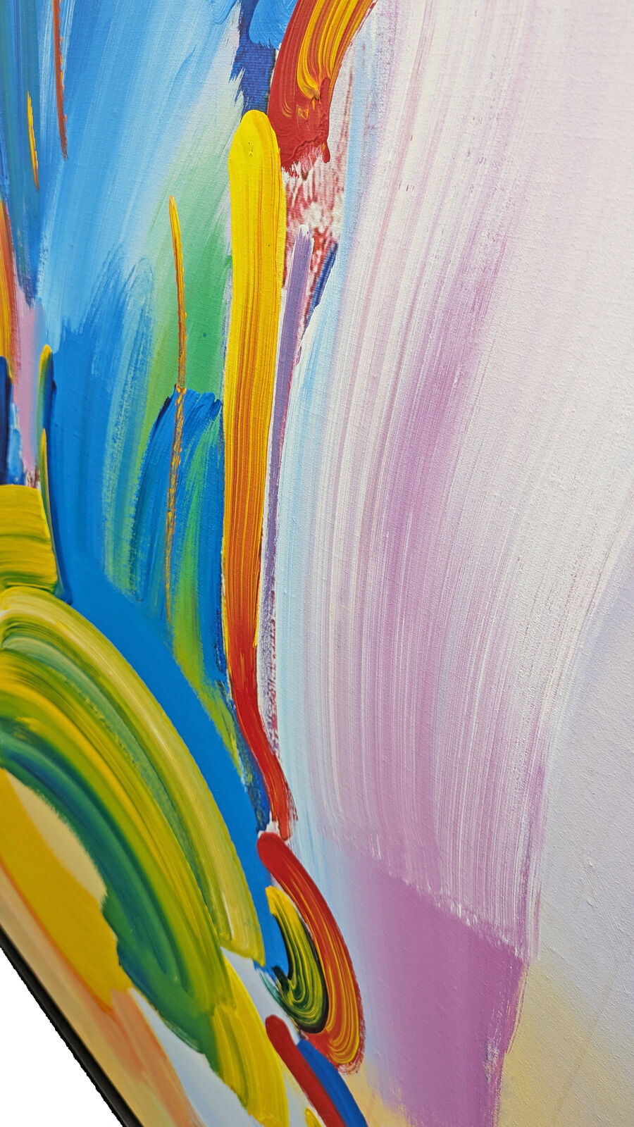 Artwork by Peter Max, Statue of Liberty (huge original painting), Made of Acrylic On Canvas 