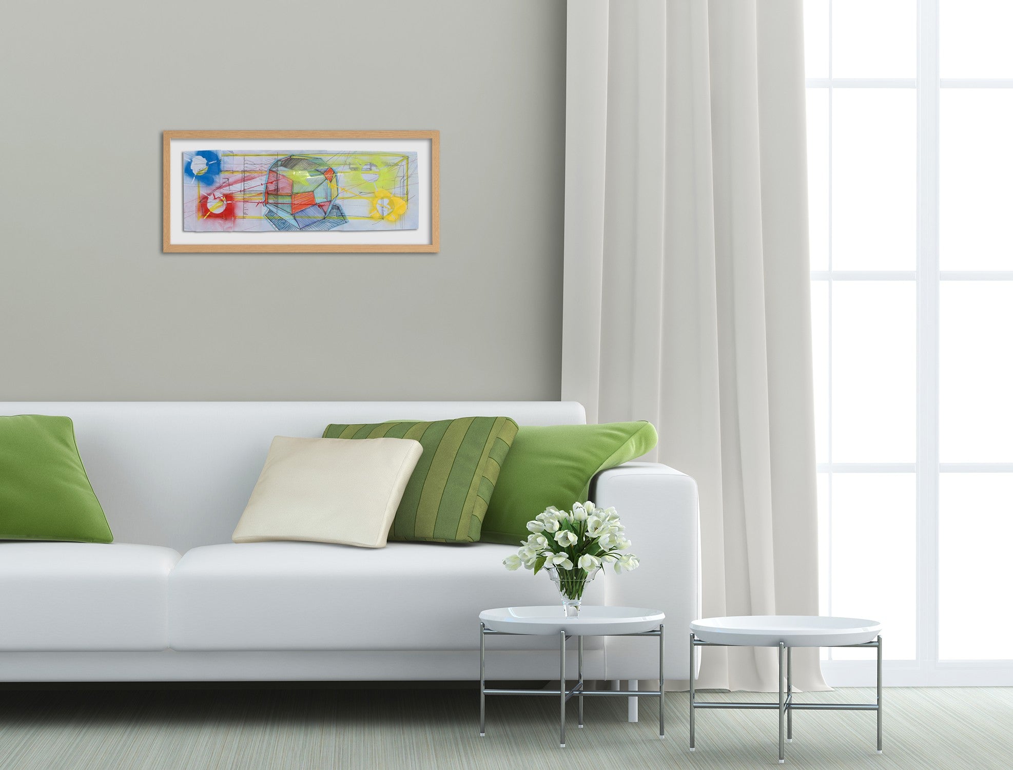 Artwork by Peter Soriano, Berlin, Made of Spray paint, pencil, ink, watercolor on paper 