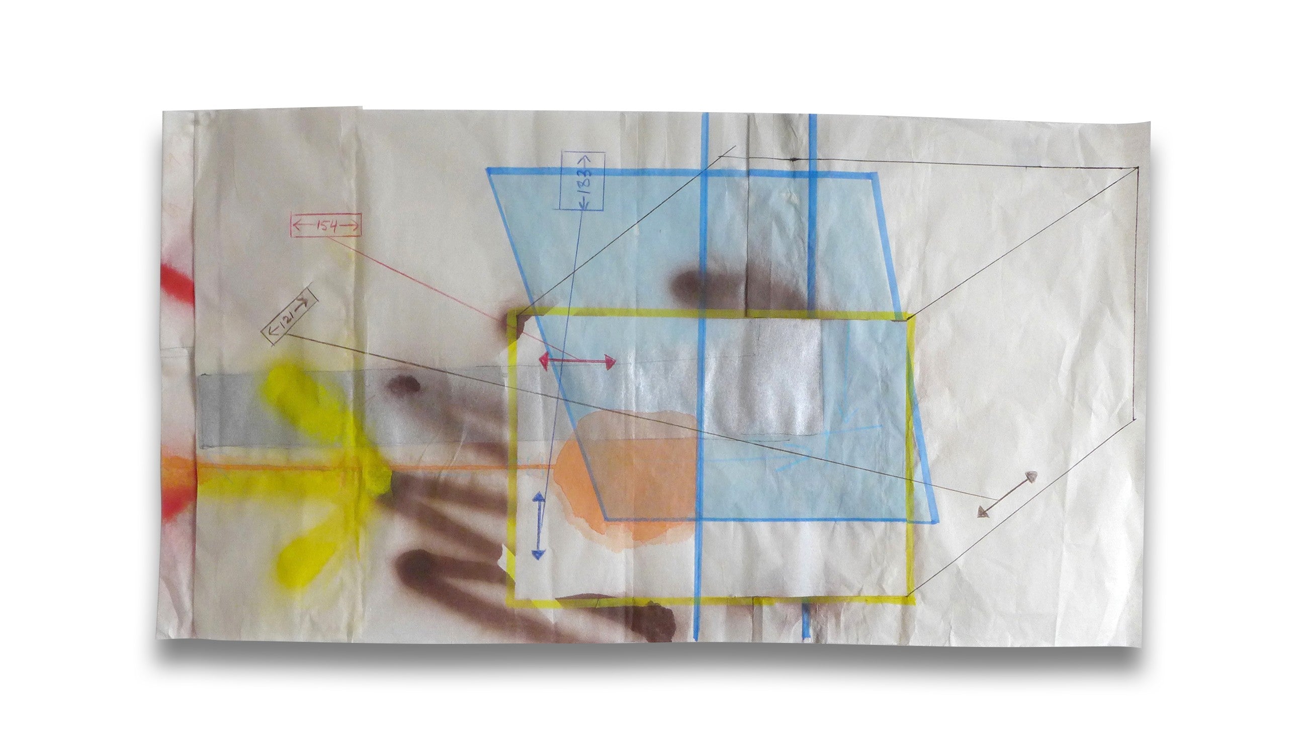 Paris - Ober (Blue Tarp) by Peter Soriano, 2014