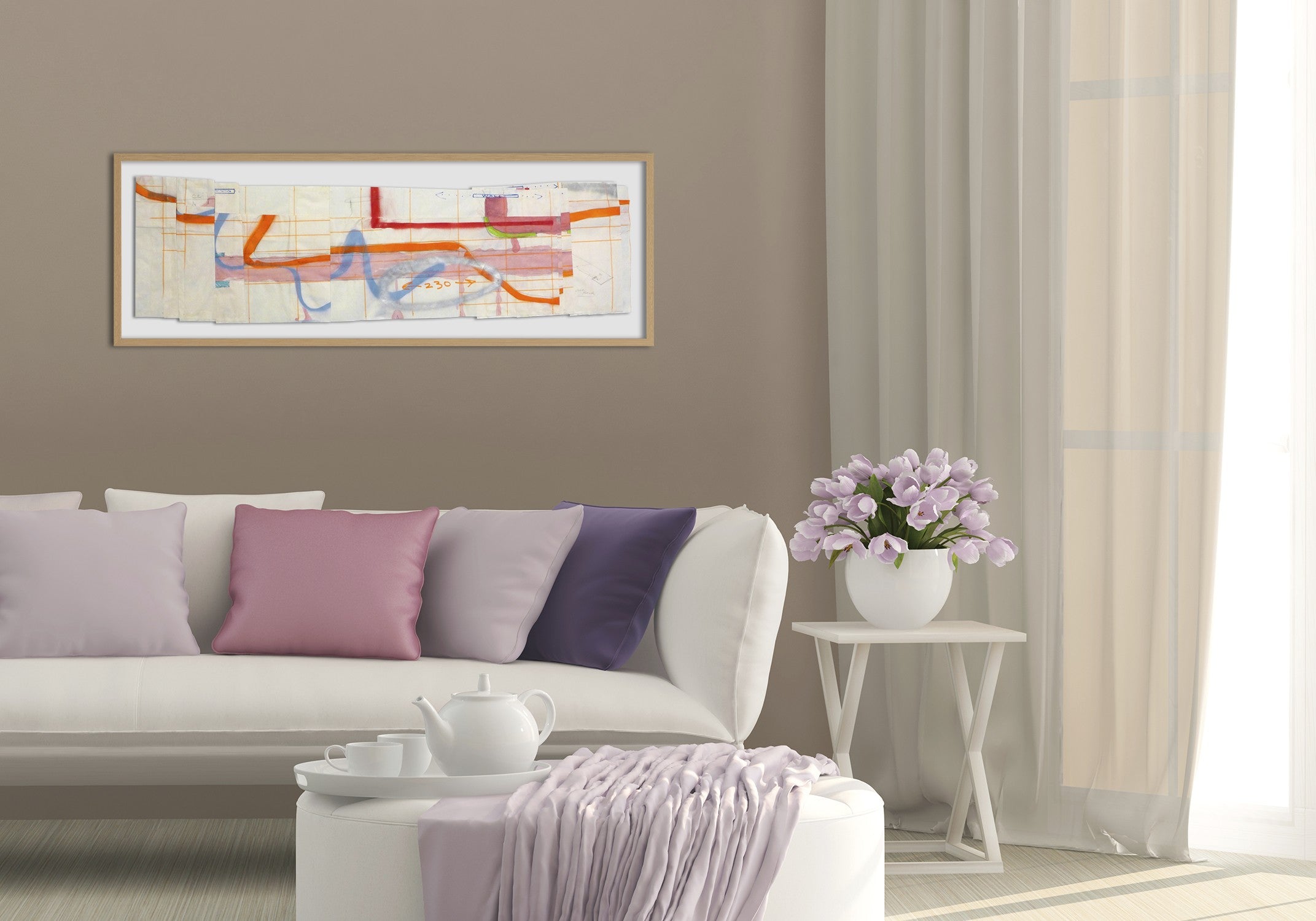 Artwork by Peter Soriano, Warren 85. 18, Made of Spray paint, pencil, ink, watercolor on paper 