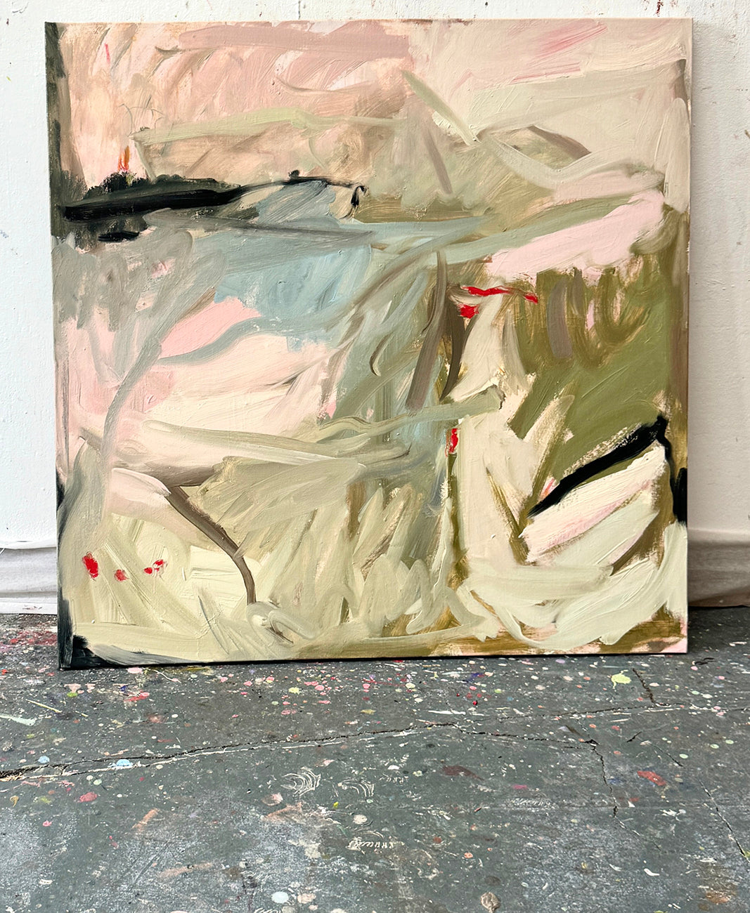 Artwork by Petra Schott, Memories, Made of Oil on canvas 