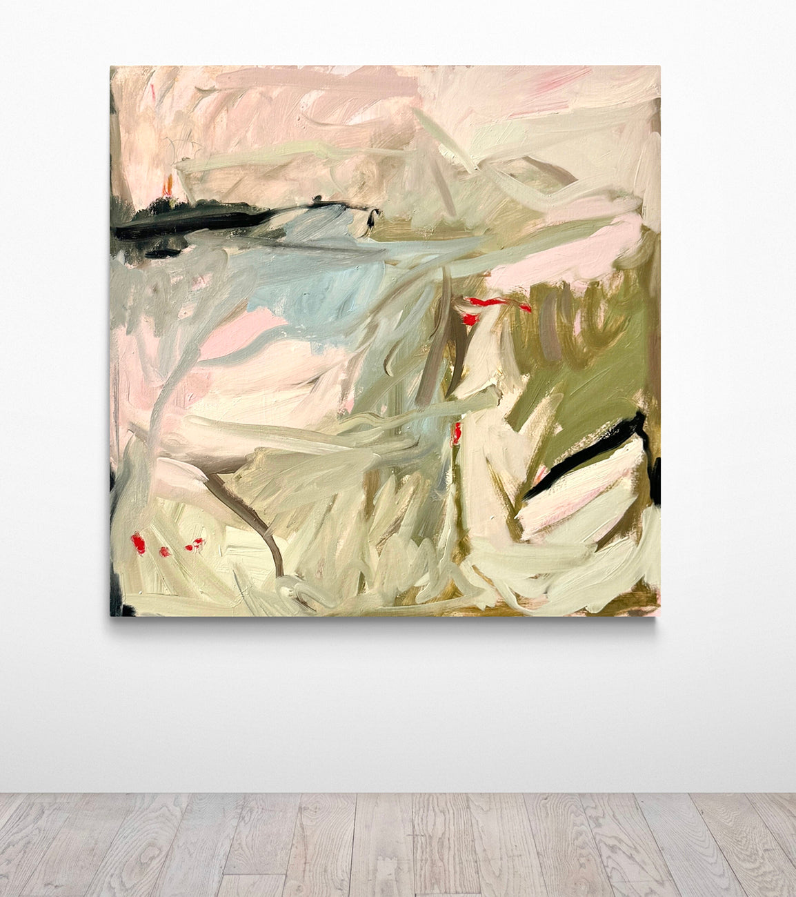 Artwork by Petra Schott, Memories, Made of Oil on canvas 