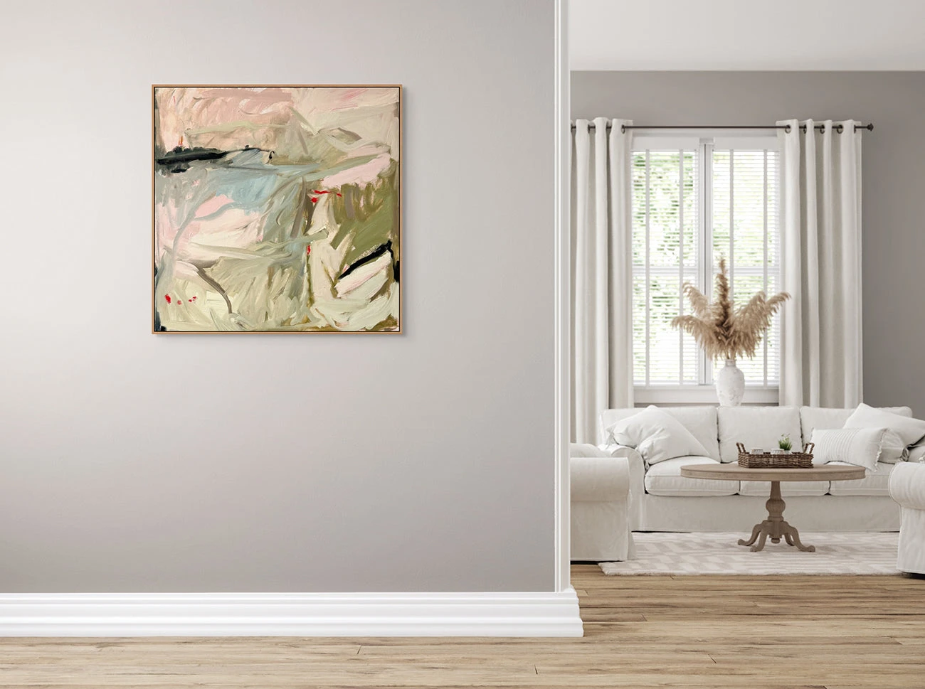 Artwork by Petra Schott, Memories, Made of Oil on canvas 