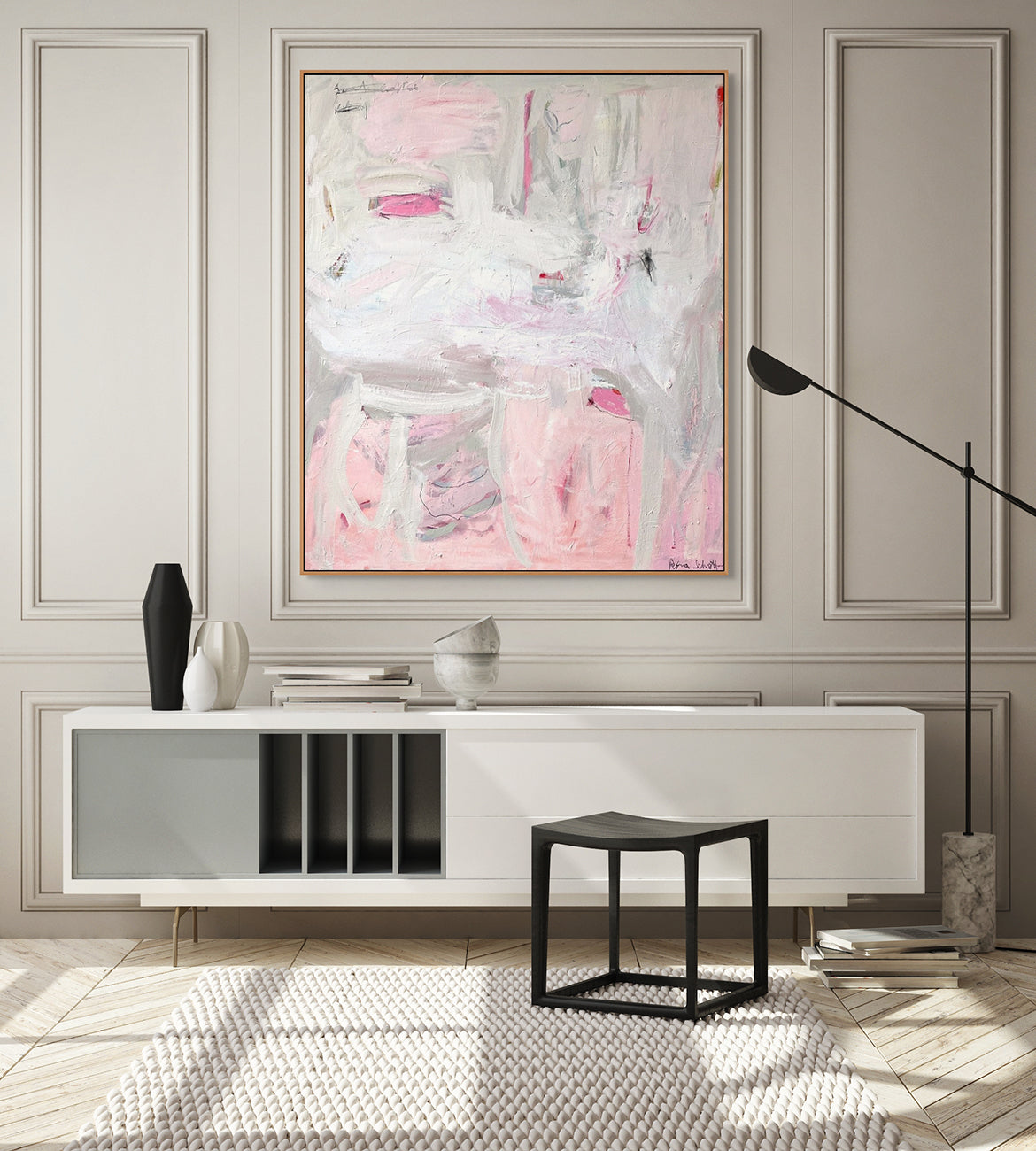 Artwork by Petra Schott, Sweet Little Nothing, Made of Oil on canvas 