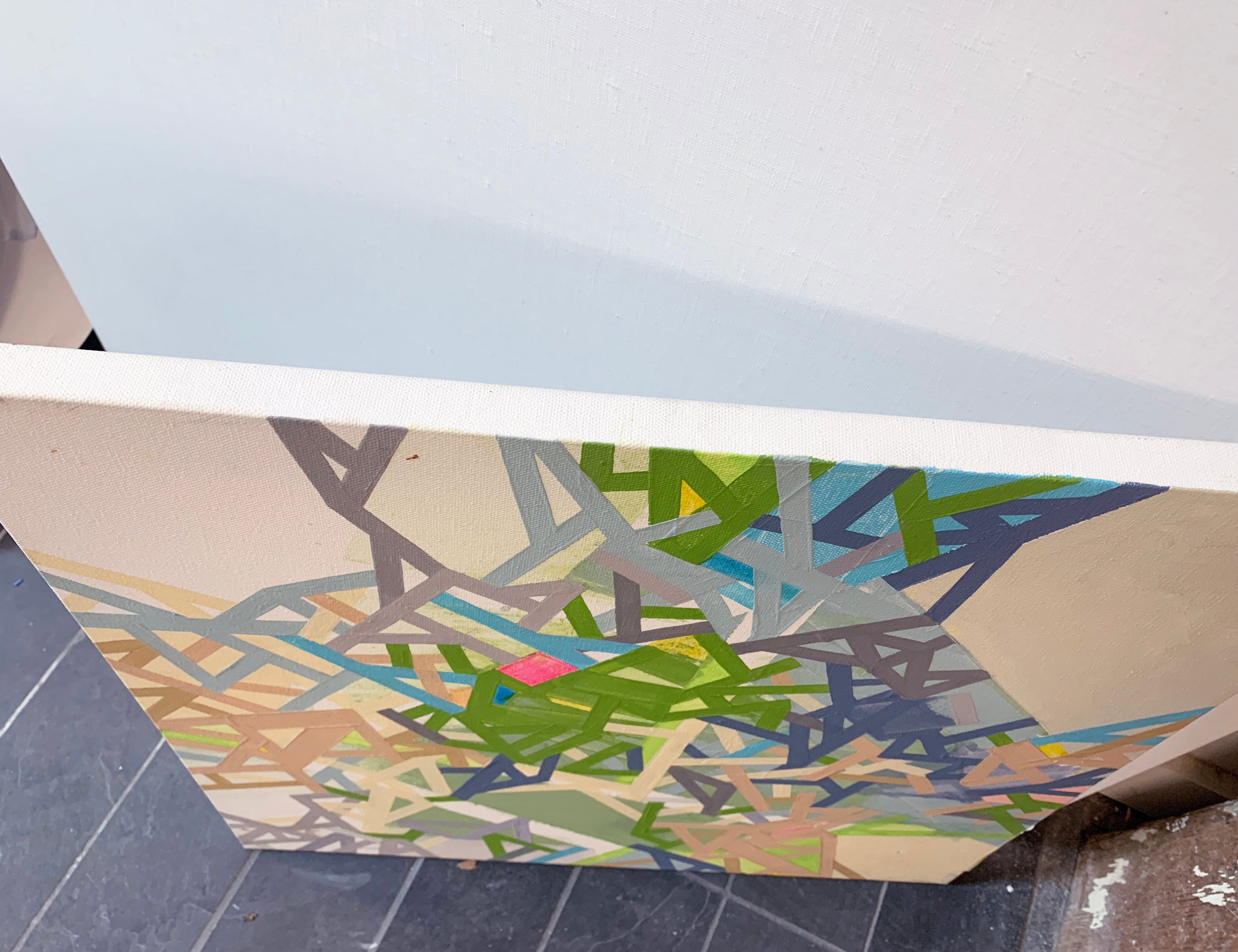 Artwork by Philippe Halaburda, Enchantment Urduu, Made of Acrylic on canvas 