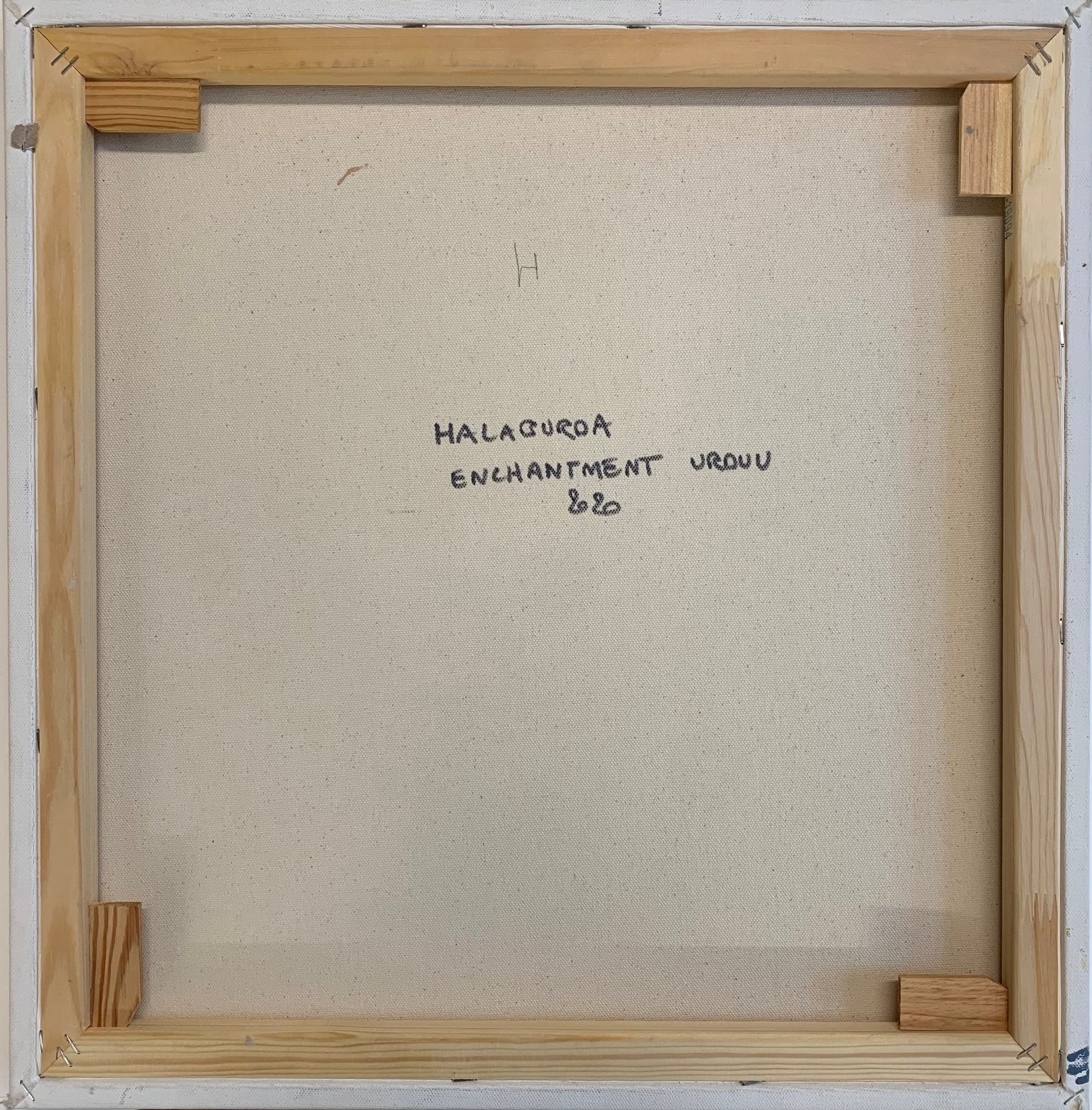 Artwork by Philippe Halaburda, Enchantment Urduu, Made of Acrylic on canvas 