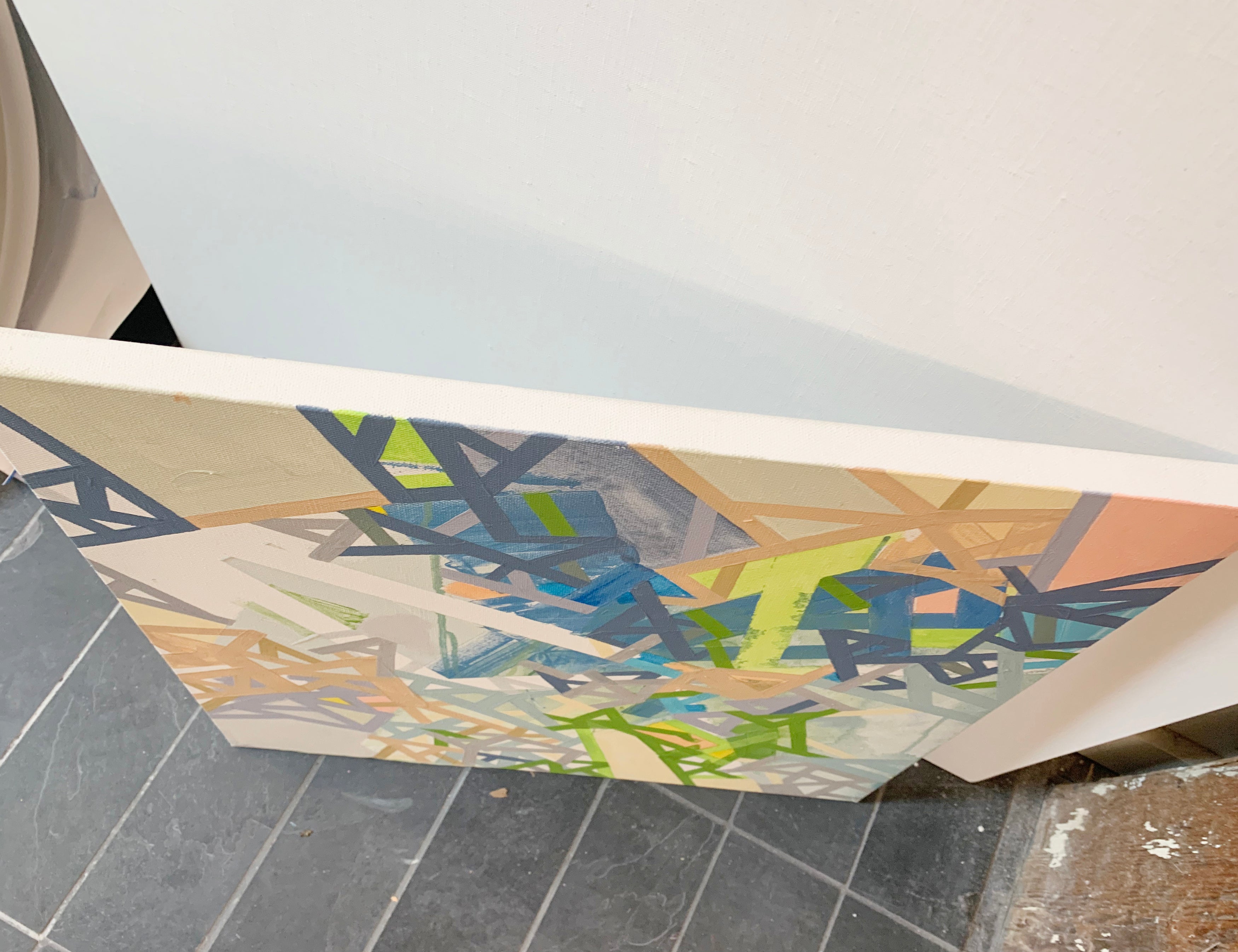 Artwork by Philippe Halaburda, Errors and Windiigo, Made of Acrylic on canvas 