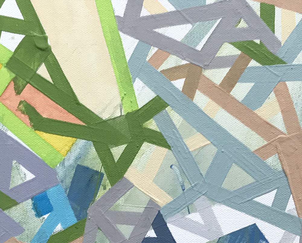 Artwork by Philippe Halaburda, Errors and Windiigo, Made of Acrylic on canvas 