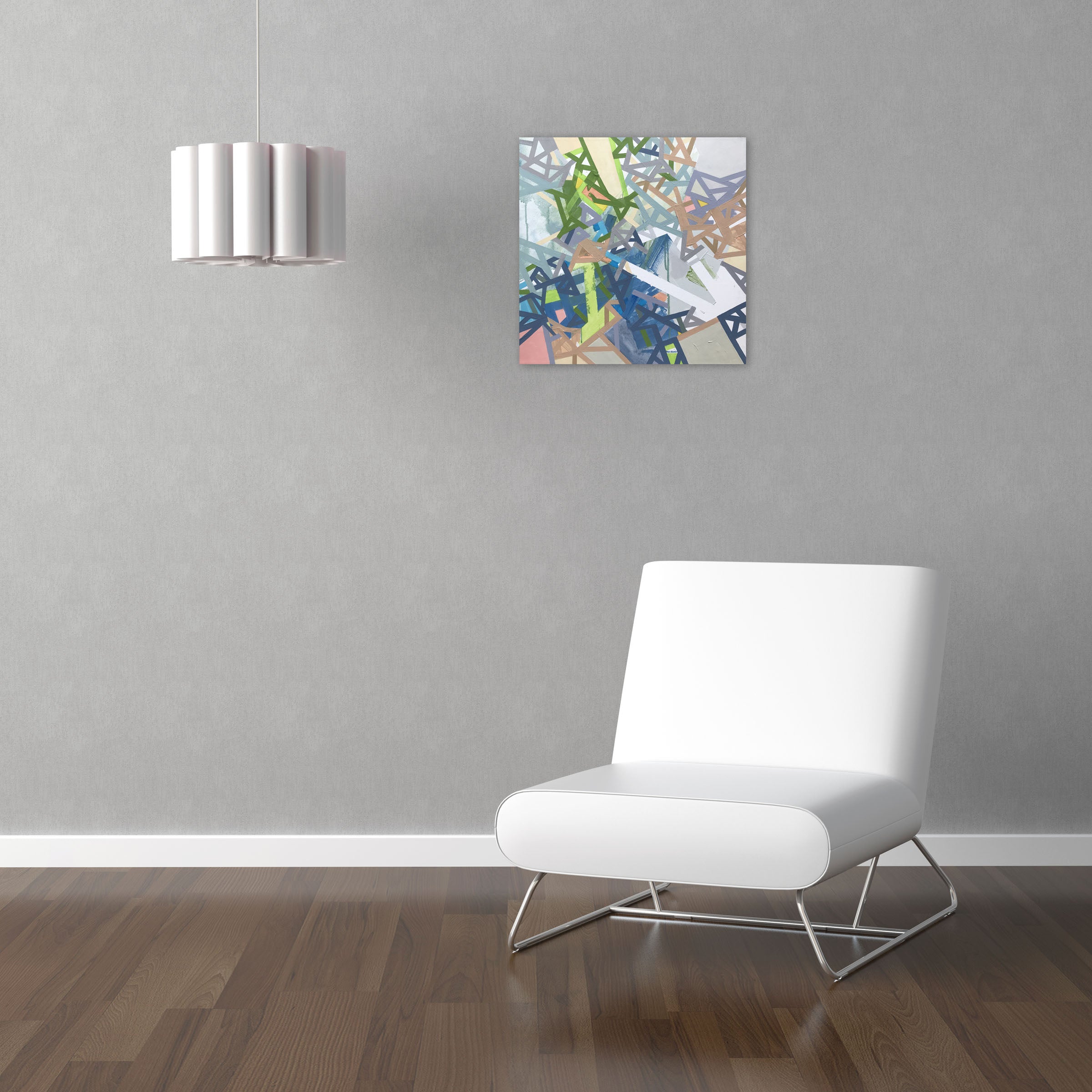 Artwork by Philippe Halaburda, Errors and Windiigo, Made of Acrylic on canvas 