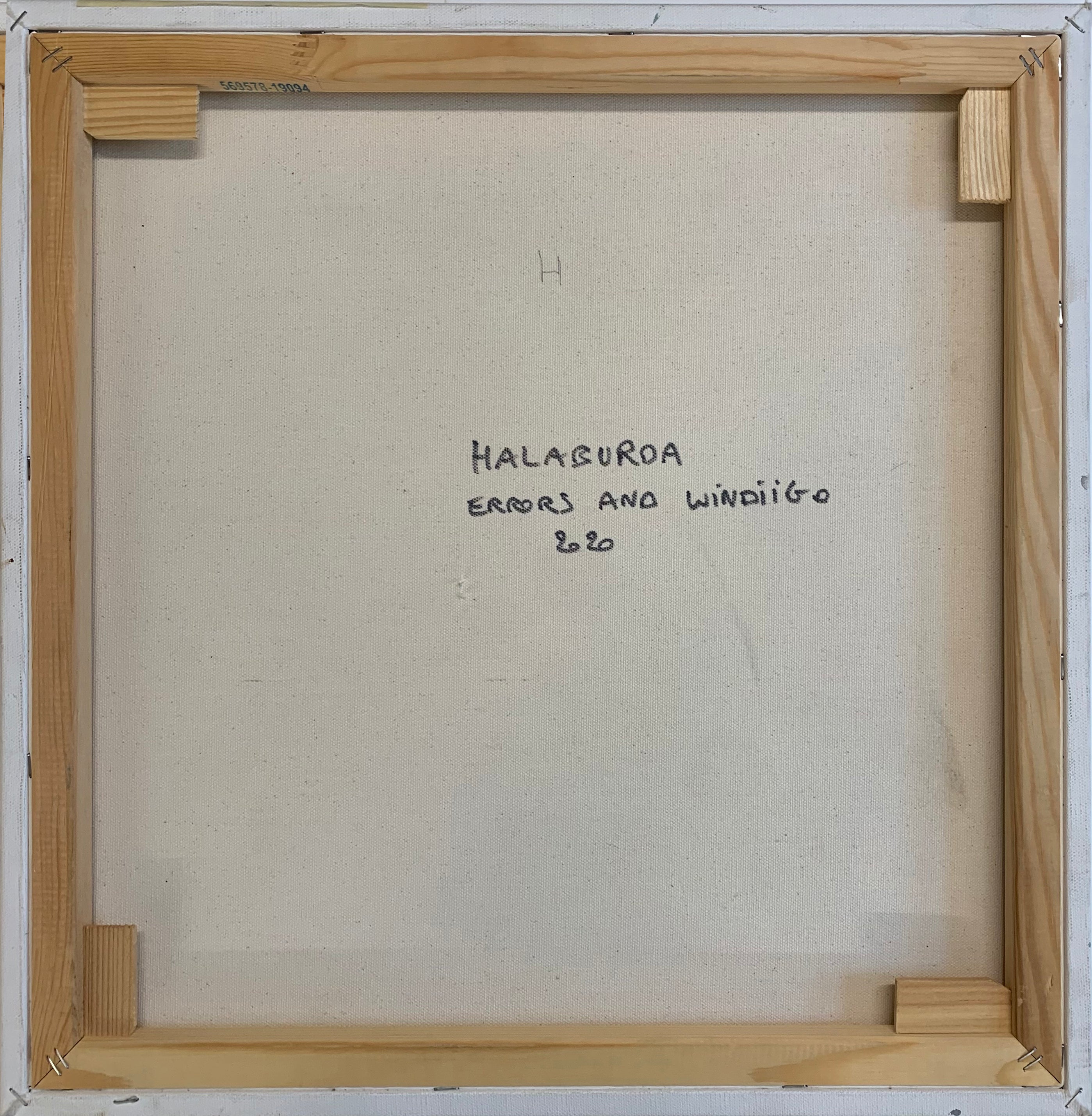 Artwork by Philippe Halaburda, Errors and Windiigo, Made of Acrylic on canvas 