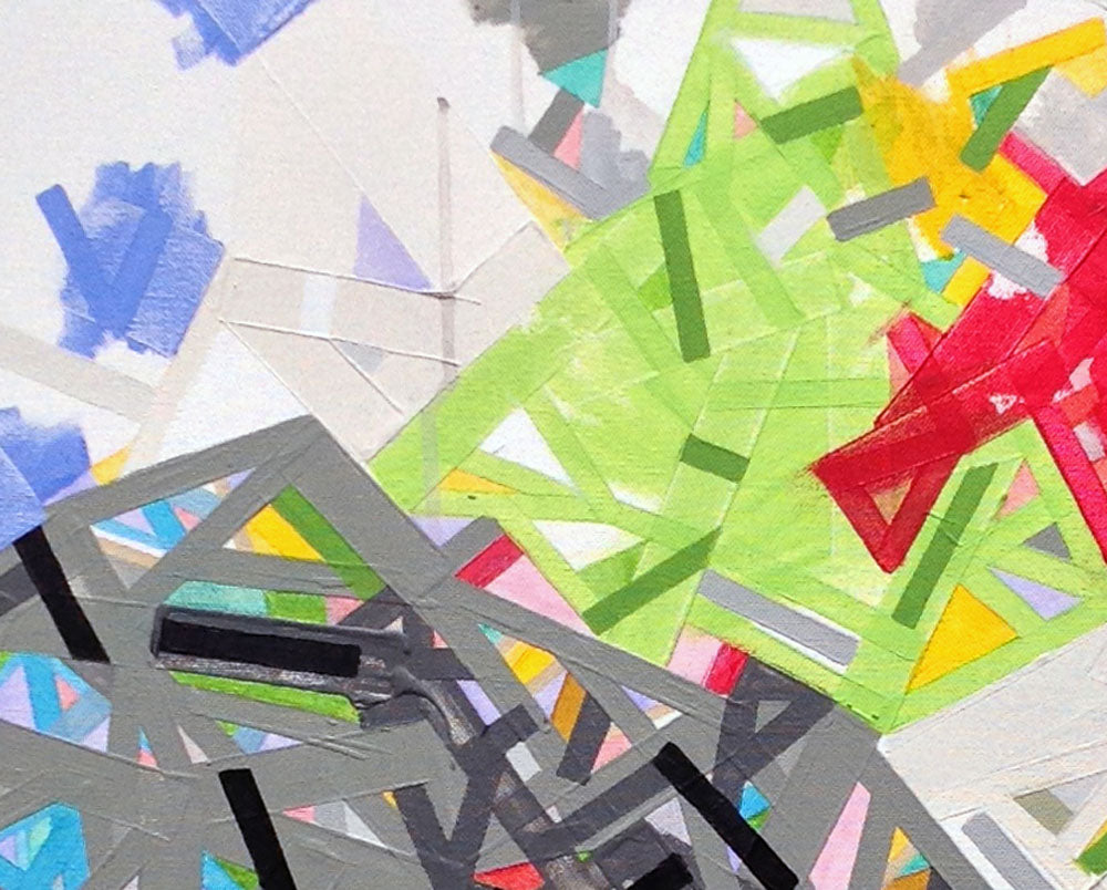 Artwork by Philippe Halaburda, Idinuuu, Made of Acrylic on canvas 