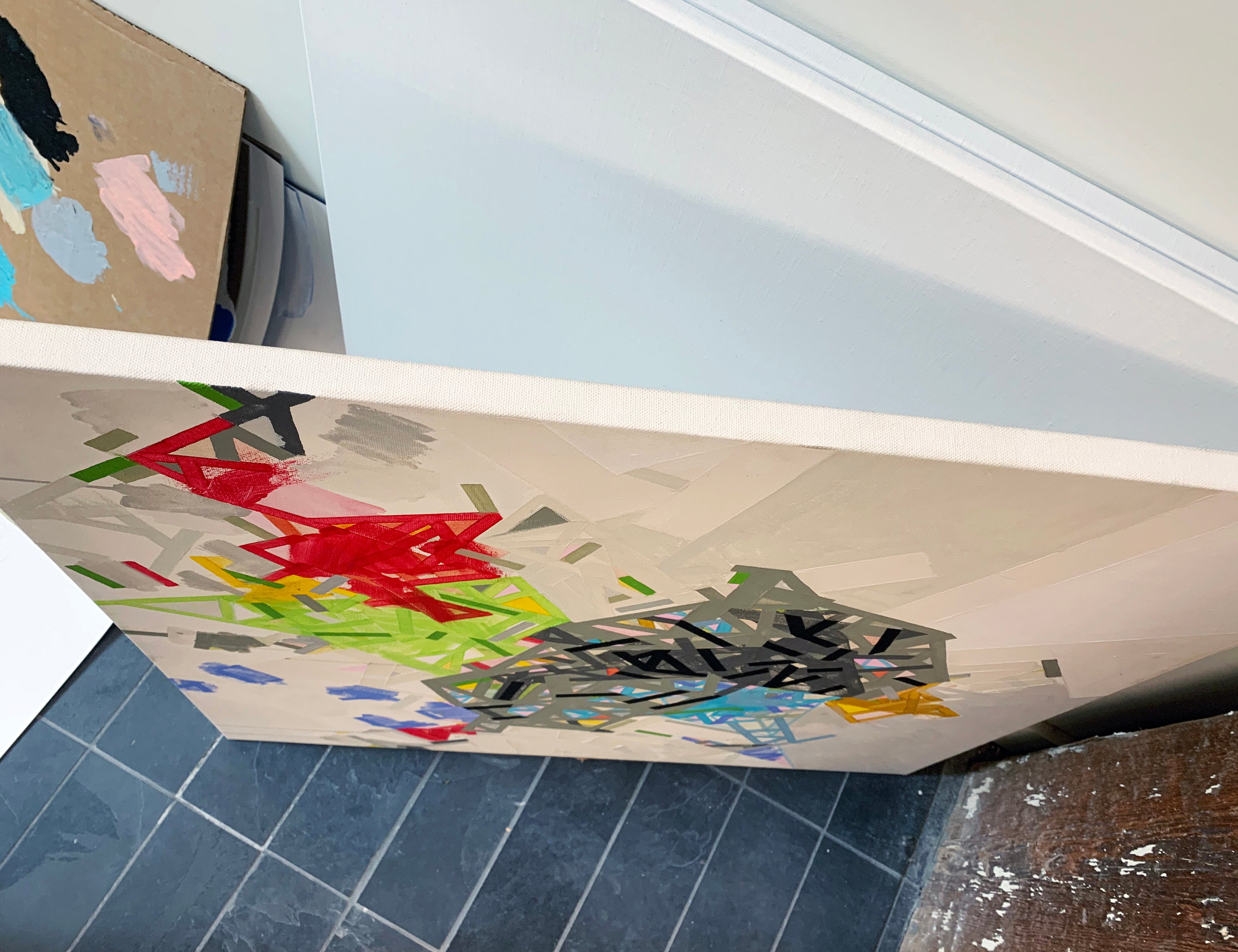 Artwork by Philippe Halaburda, Idinuuu, Made of Acrylic on canvas 