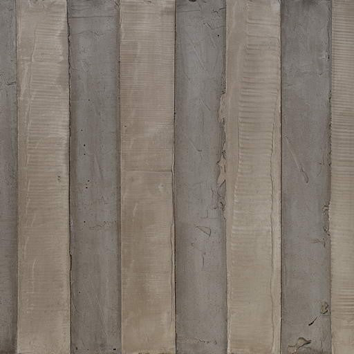 Artwork by Pierre Auville, Douze Lines, Made of Pigmented cement on foam panel 