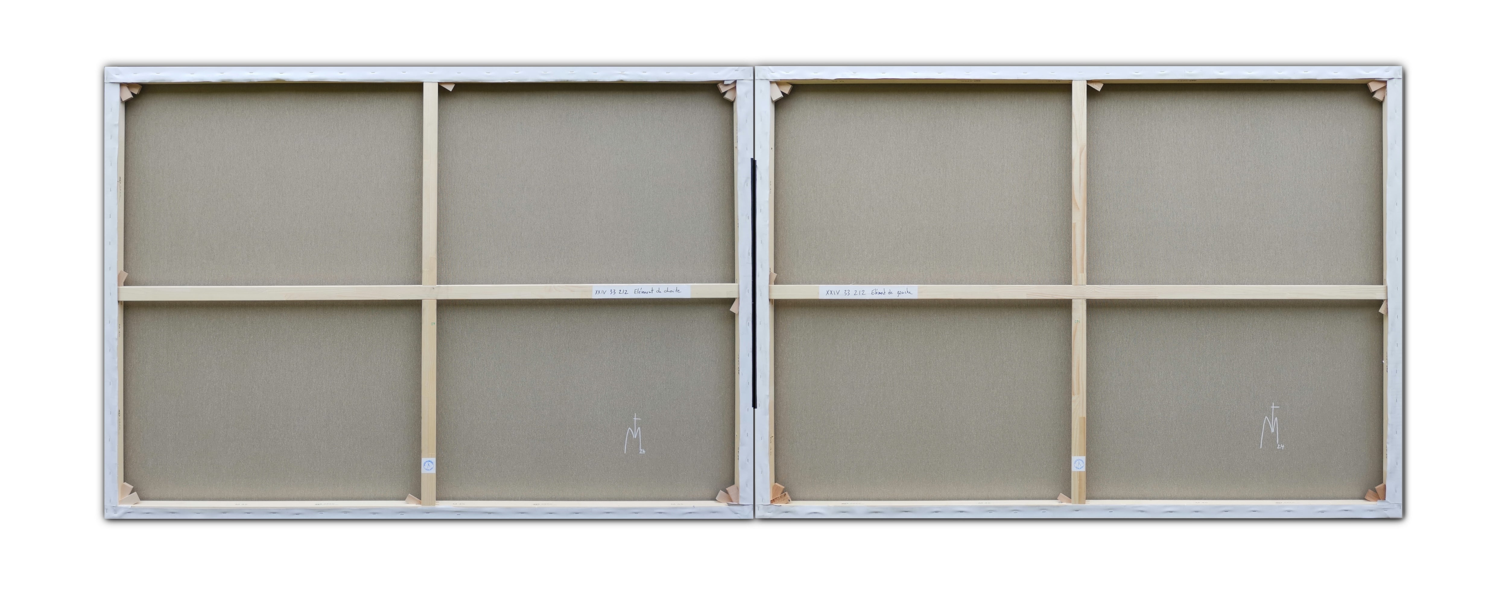 A black and white poster with the word DON cut out of it.