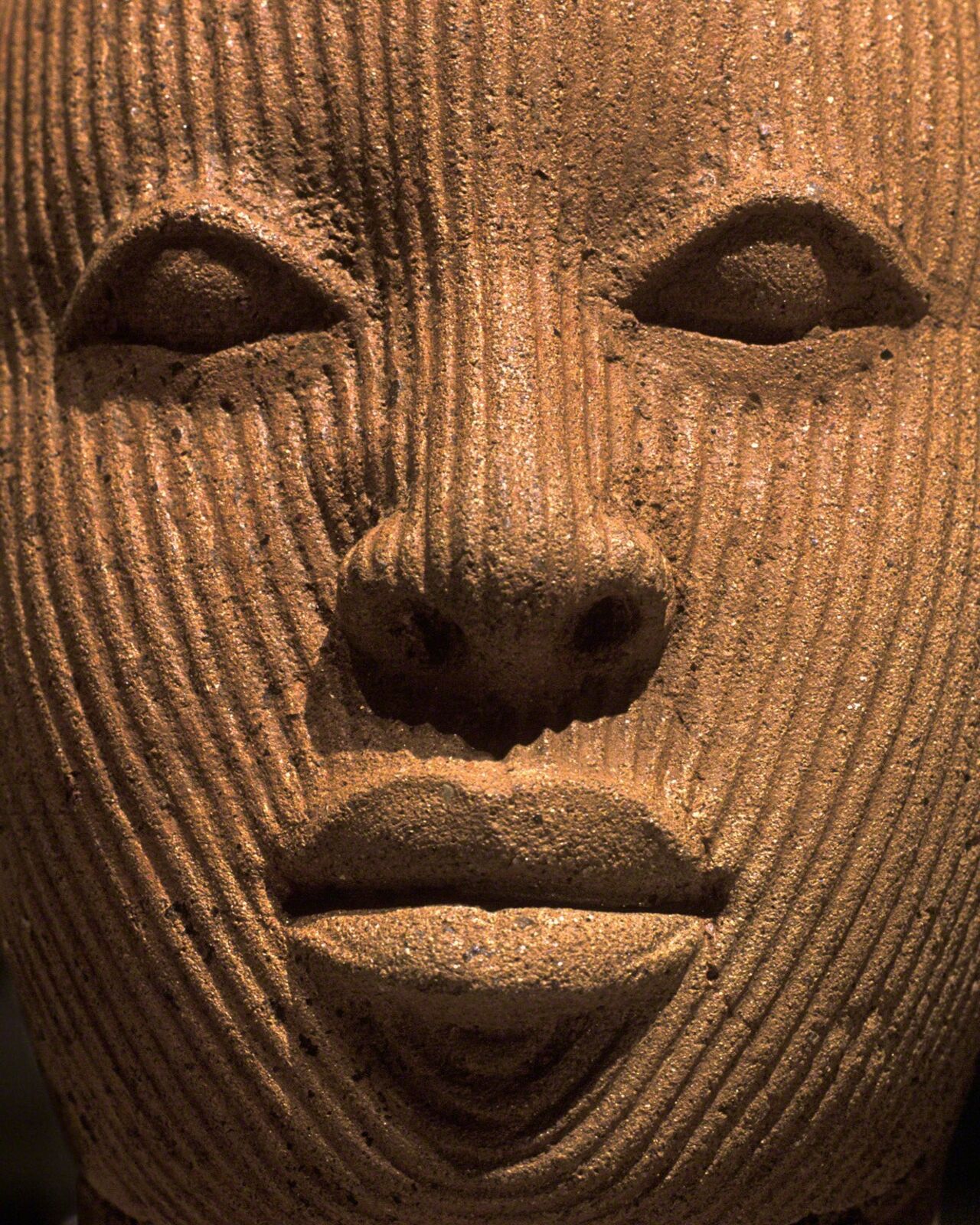 Artwork by Pierre Sernet, F019, Nigerian, Terracotta, Made of Giclee print on archival paper 