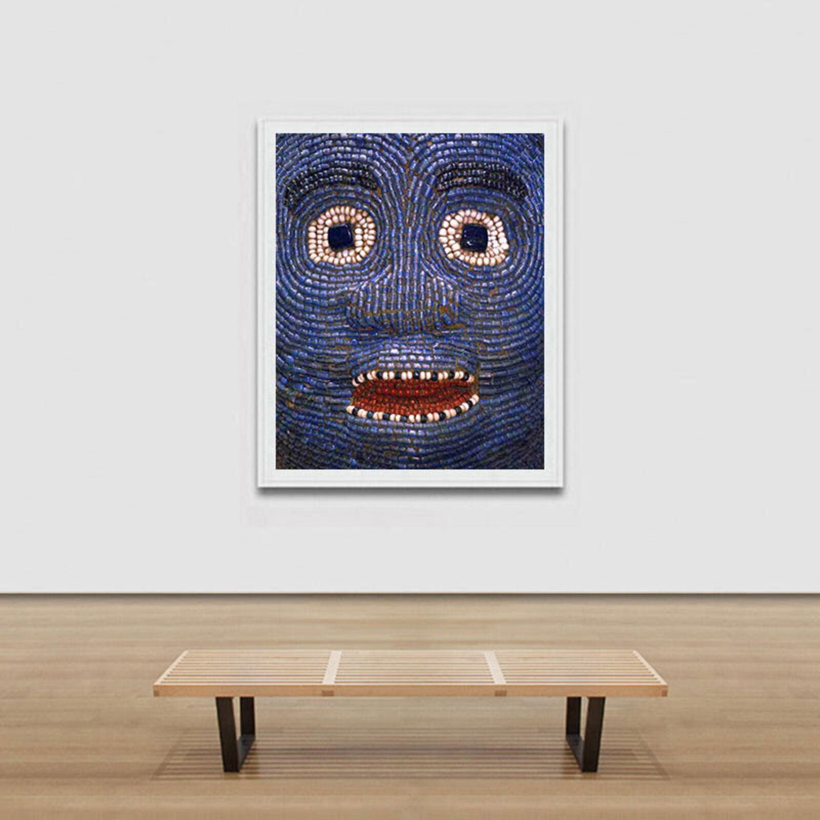 Artwork by Pierre Sernet, Face - Cameroonian, Made of Archival Giclée Pigment Print 