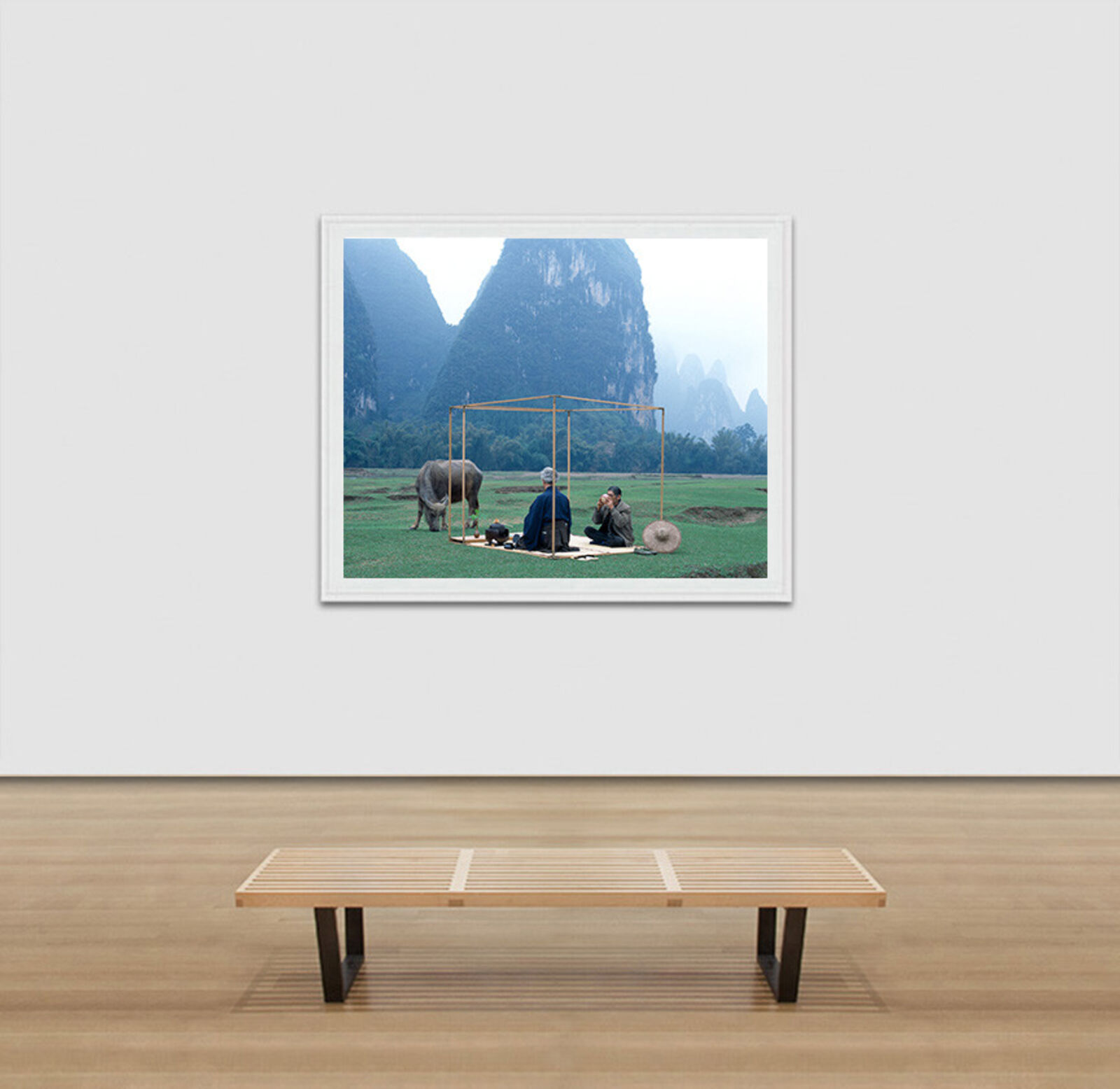 Artwork by Pierre Sernet, One - Xing Ping, Guangxi, China, Made of Archival Giclée Pigment Print 