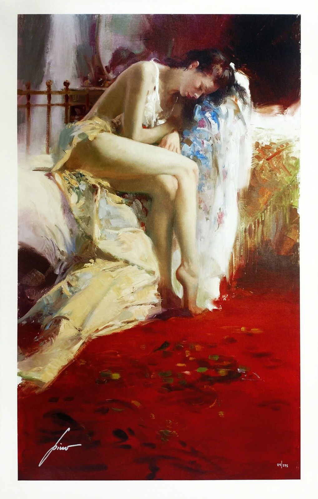 Artwork by Giuseppe Pino, FANCIFUL DREAMS, Made of Giclee On Canvas 