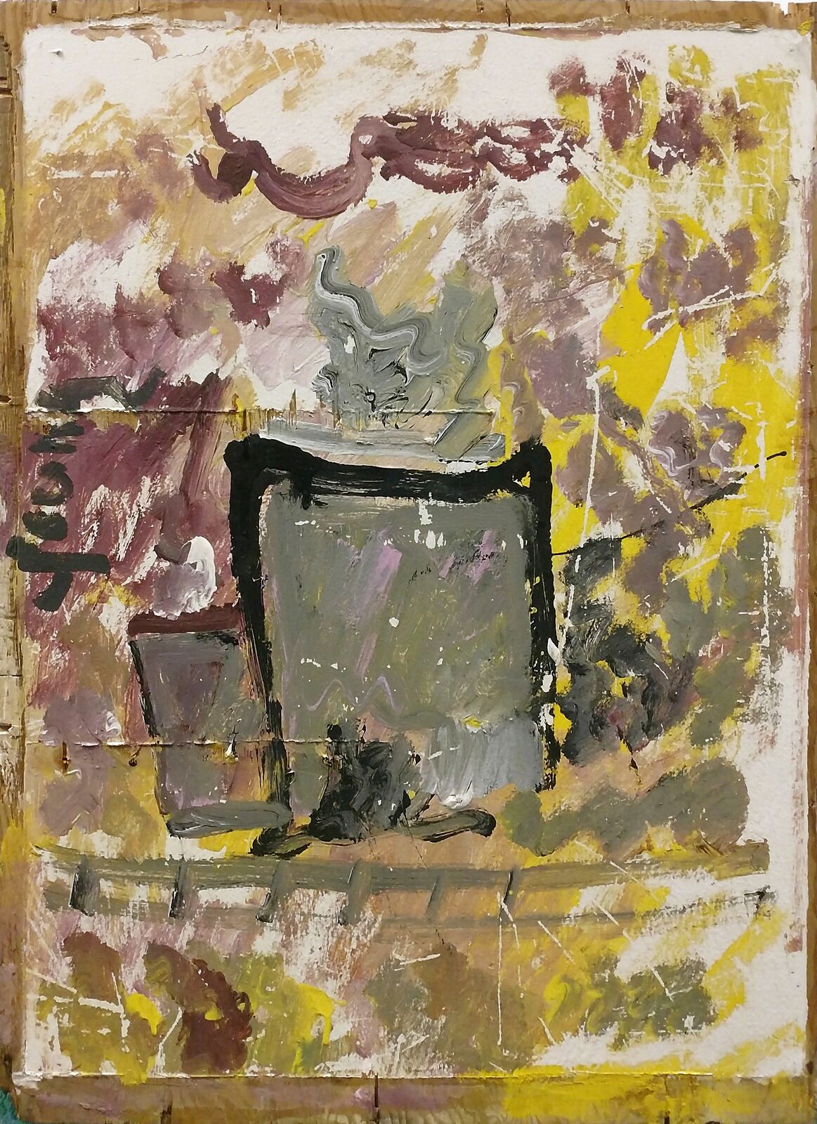 OVERTOWN by Purvis Young, null