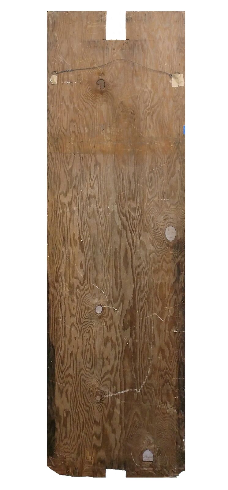 Artwork by Purvis Young, THE TOWER, Made of Mixed Media On Wood 