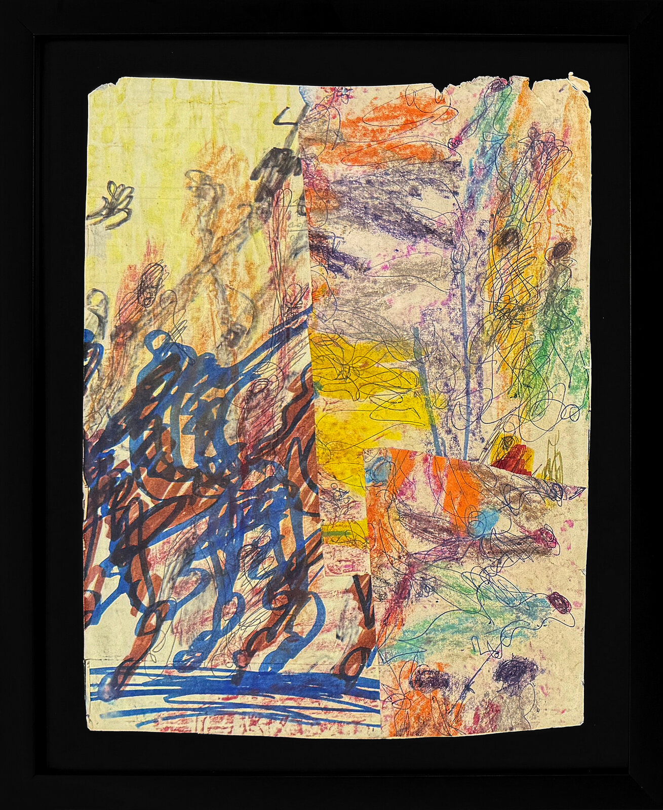 City Rhythms by Purvis Young, circa 1990