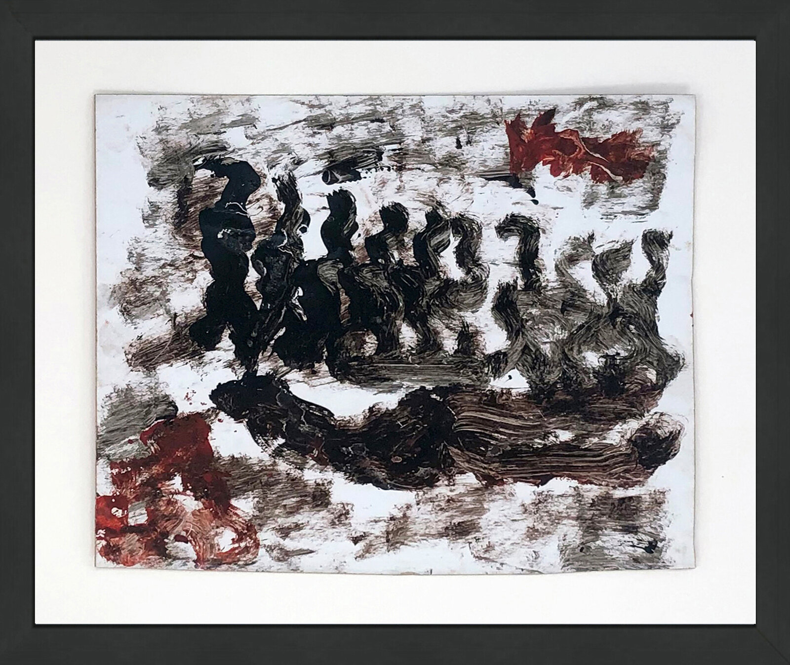 Congregation by Purvis Young, circa 1990