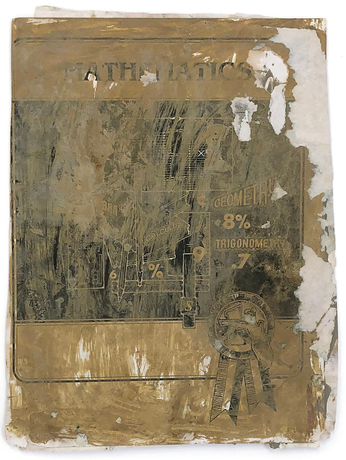 Artwork by Purvis Young, Gathering (original mixed media on paper), Made of Mixed Media On Paper 