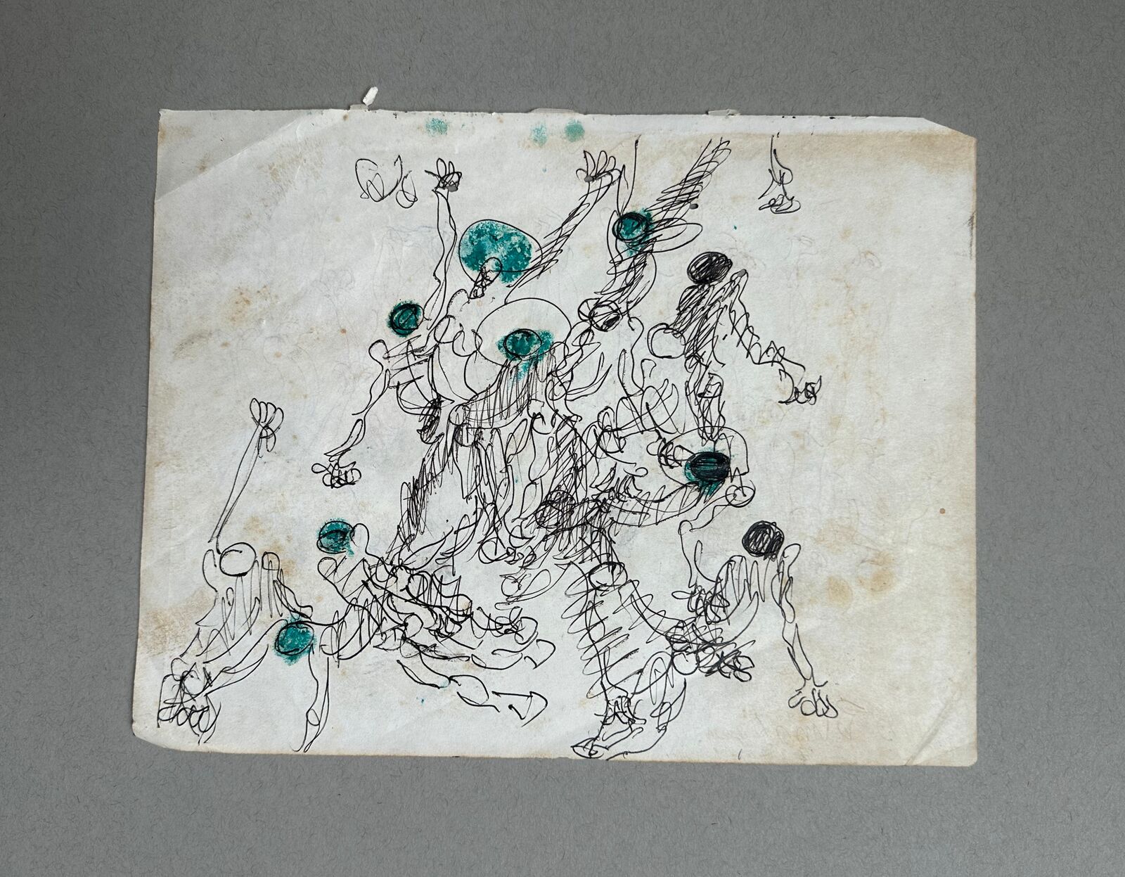 Untitled double-sided drawings