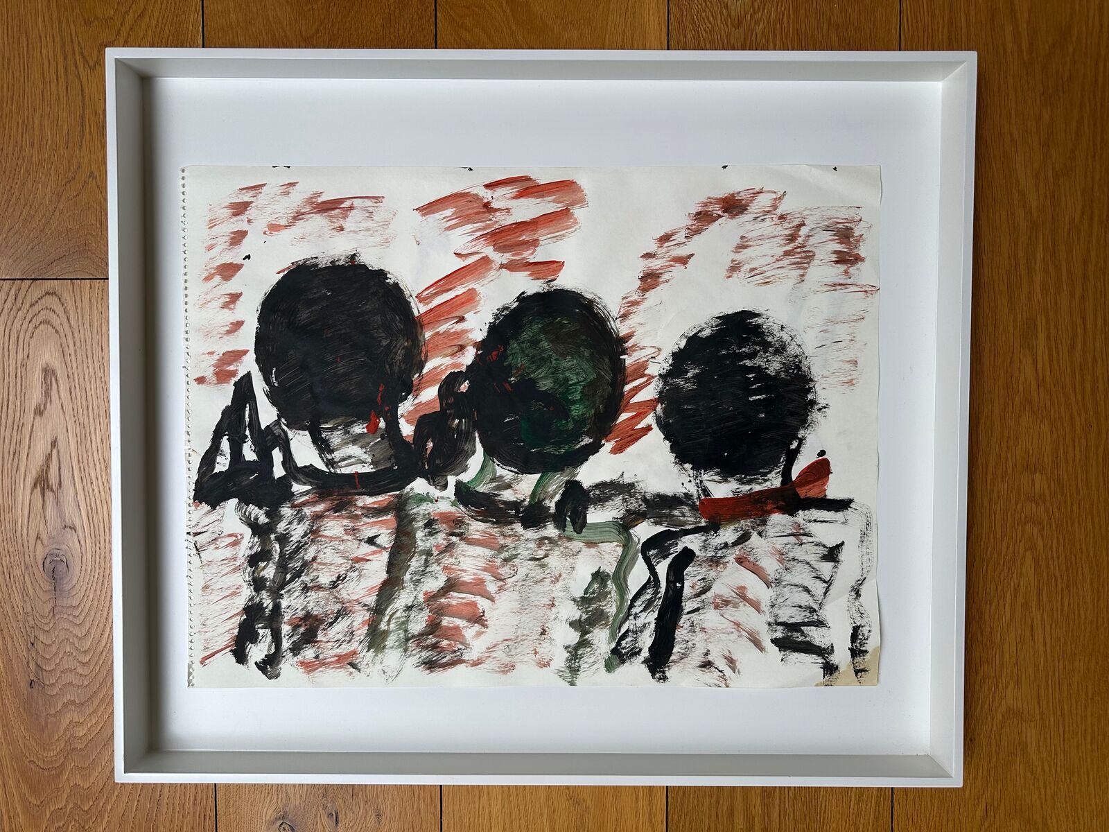 Artwork by Purvis Young, Untitled double-sided painting, Made of Paint on paper 