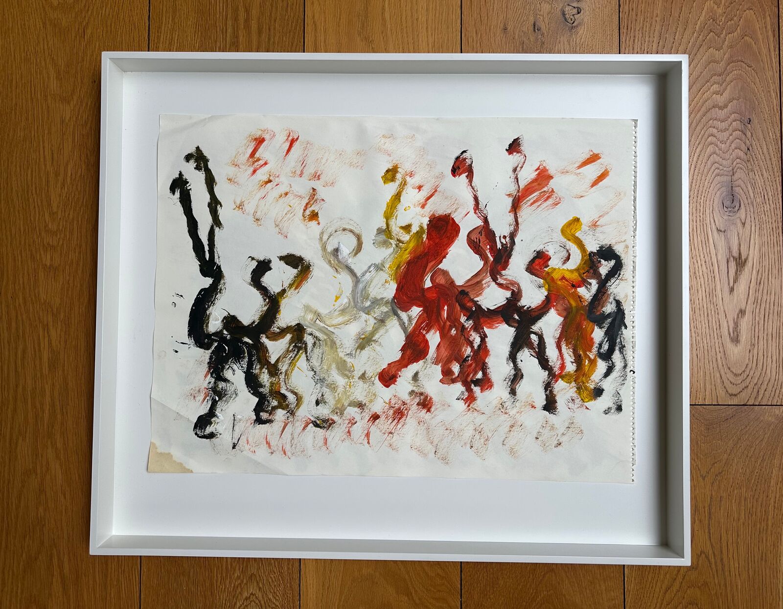 Artwork by Purvis Young, Untitled double-sided painting, Made of Paint on paper 