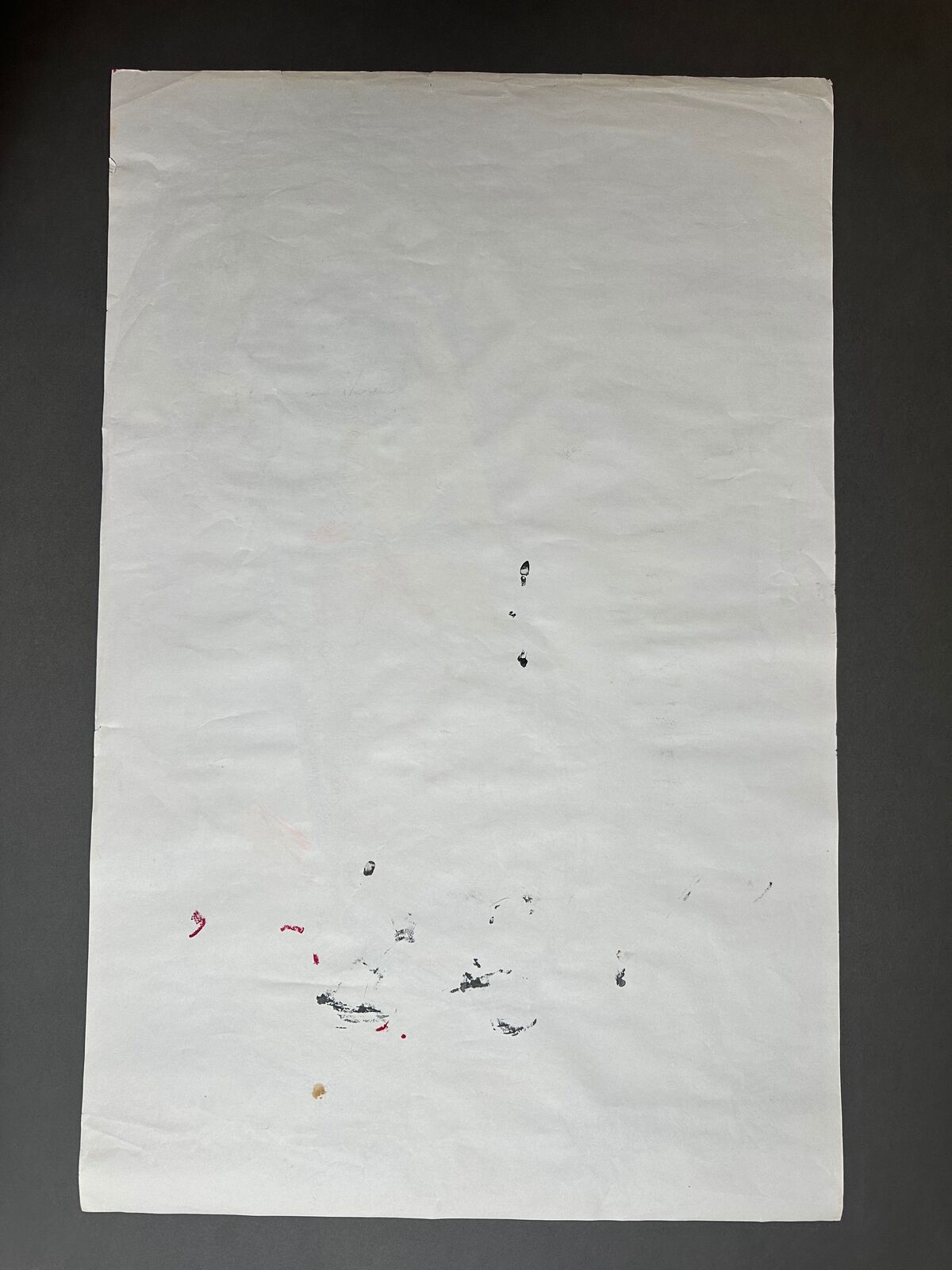 Untitled painting by Purvis Young, circa 1990s