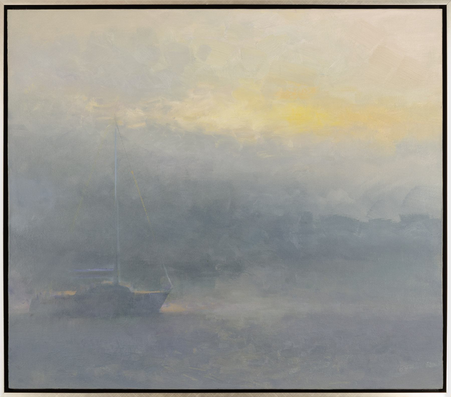 Artwork by Rachel Warner, Light Chaser – Tomales Bay, Made of Oil on linen on panel 
