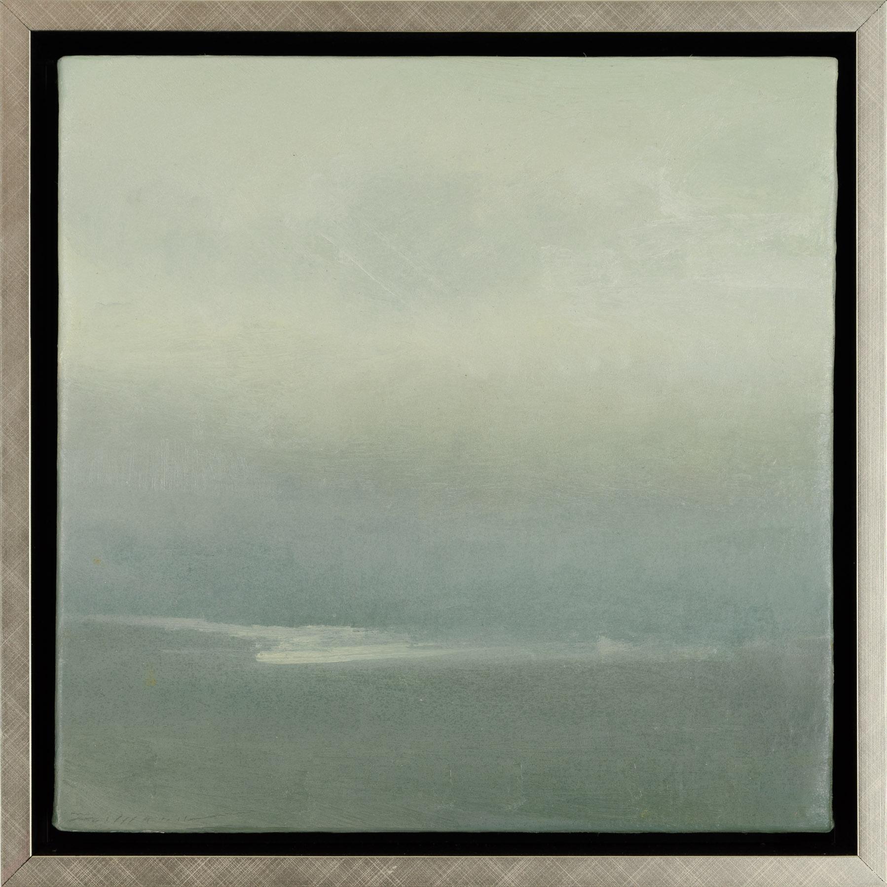 Artwork by Rachel Warner, Tomales Bay At Dusk, Made of Oil on linen 