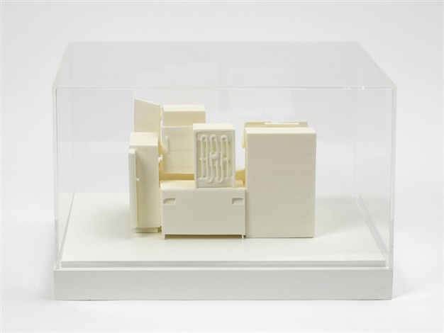 Artwork by Rachel Whiteread, Secondhand, Made of Stereolithograph of laser sintered white nylon 