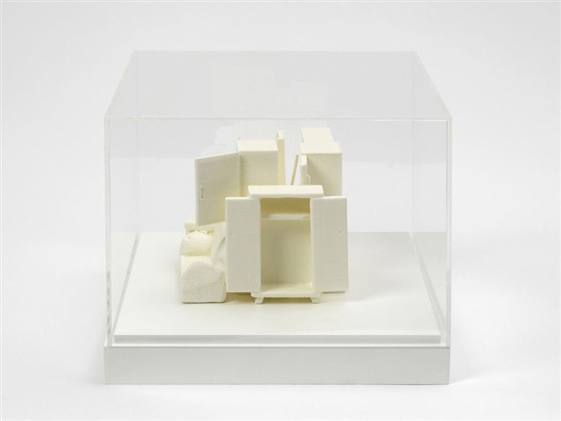 Artwork by Rachel Whiteread, Secondhand, Made of Stereolithograph of laser sintered white nylon 