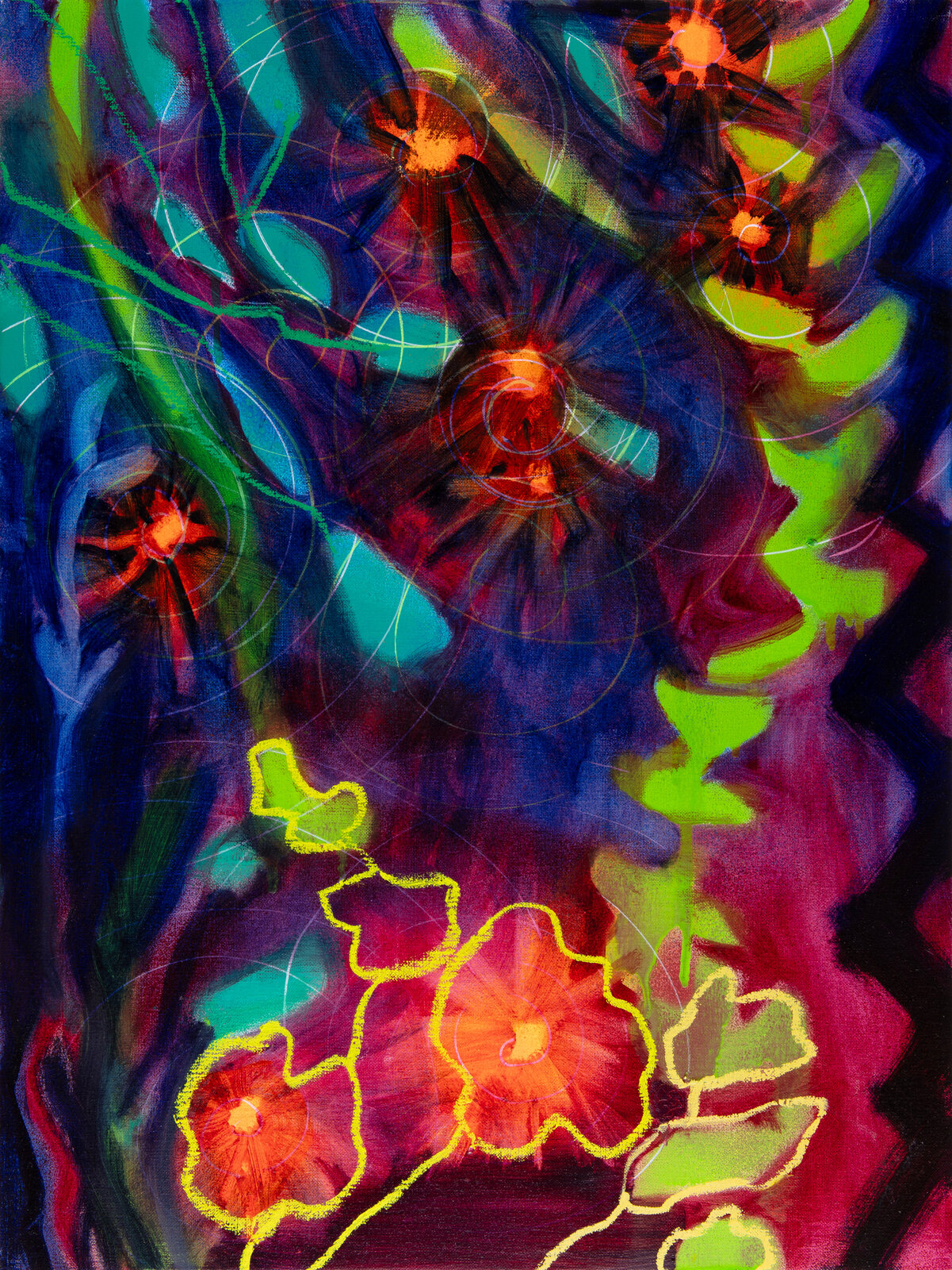 Ecstatic Visions by Rachelle Krieger, 2024