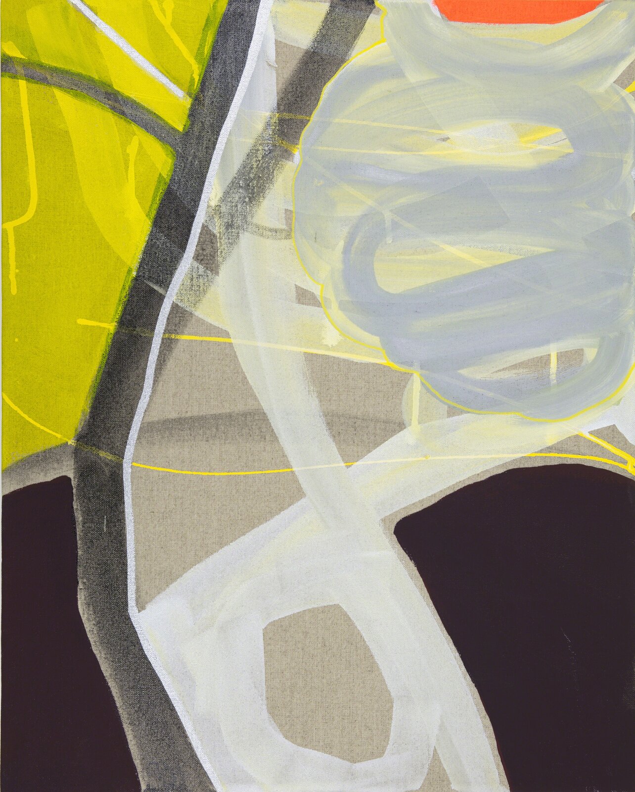 Small Landscape with Light Rays 2 by Rachelle Krieger, 2017