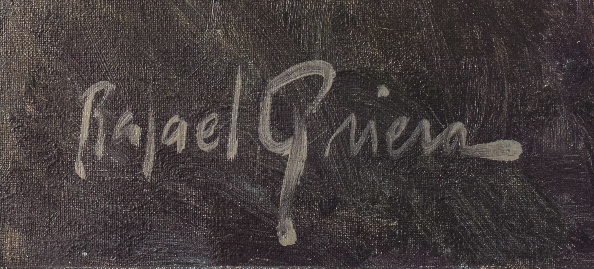 A painting of a woman sitting at a table with a book and a vase of flowers.