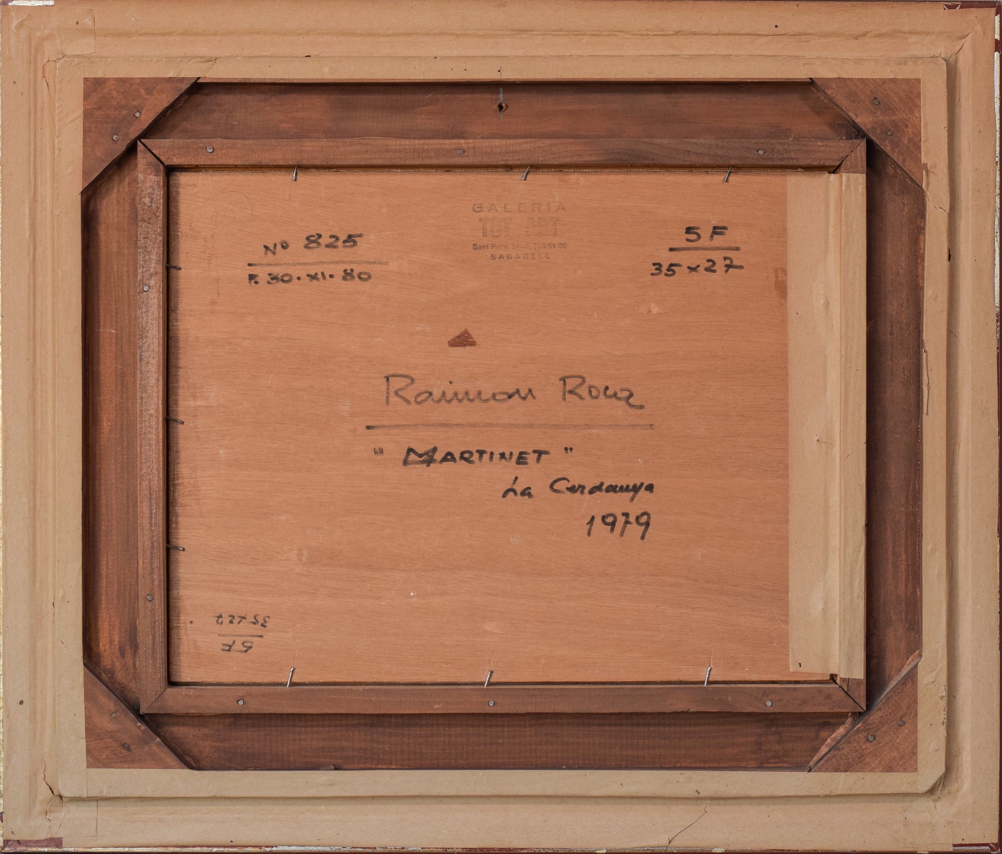 A painting of a landscape with trees and mountains in the background.