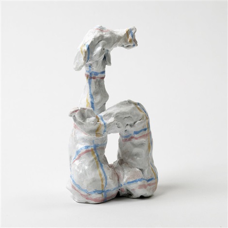 Artwork by Rebecca Warren, MC, Made of Handpainted bronze 
