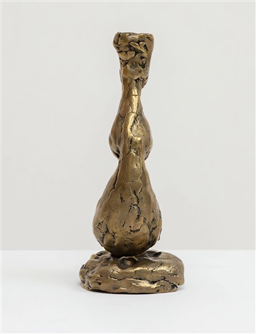 Artwork by Rebecca Warren, Waterfall, Made of Bronze 