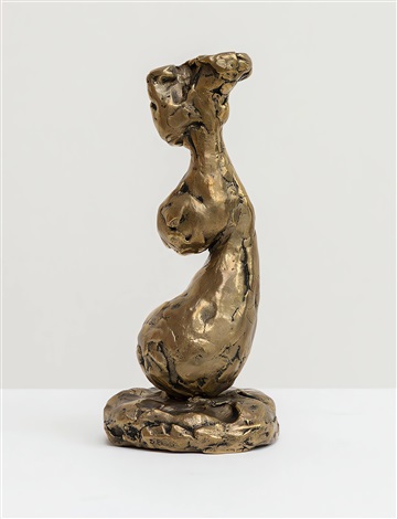 Artwork by Rebecca Warren, Waterfall, Made of Bronze 