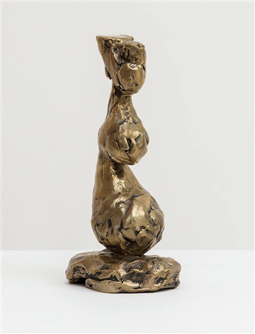 Artwork by Rebecca Warren, Waterfall, Made of Bronze 