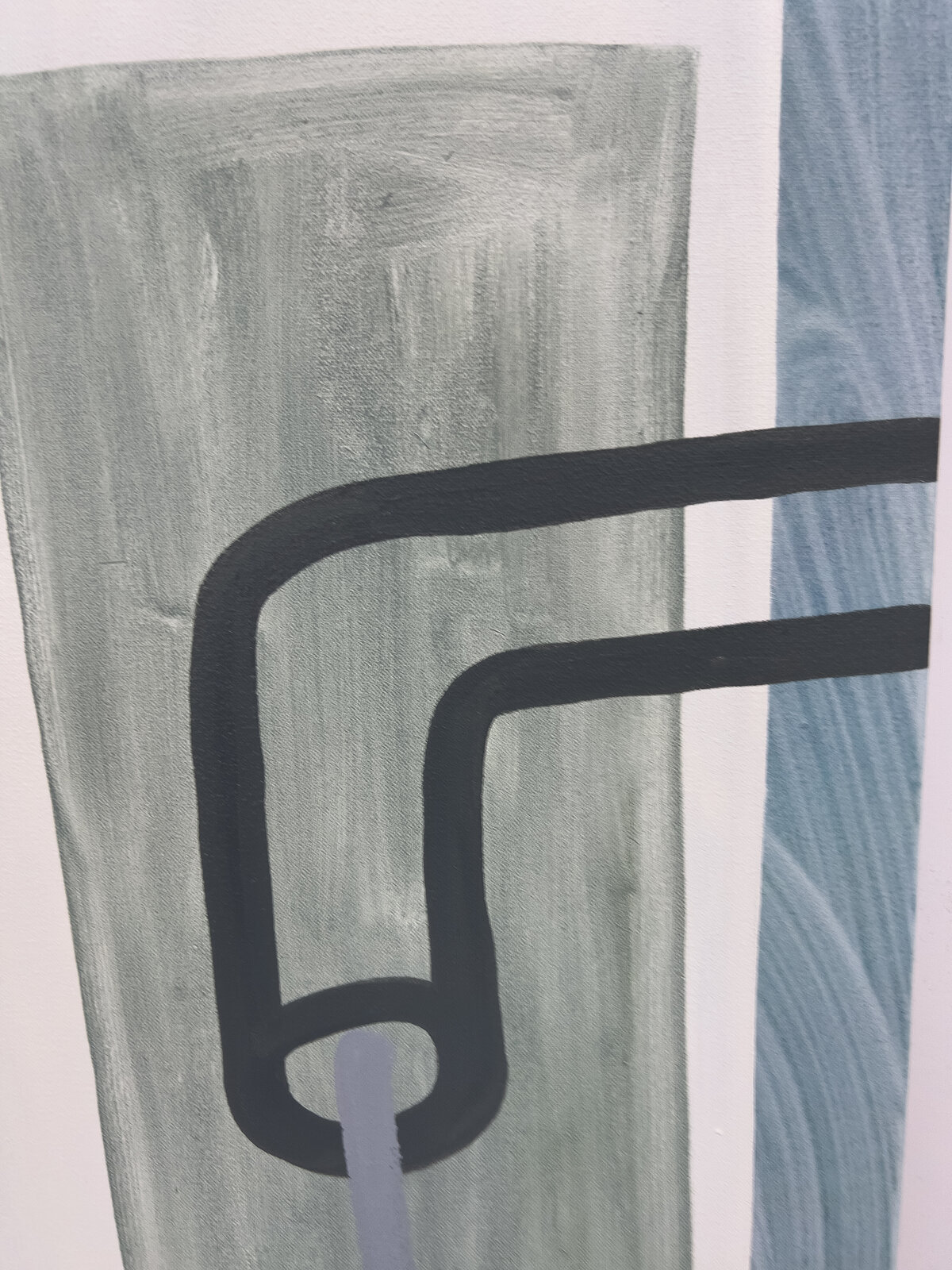 Artwork by Rebekah Andrade, Essentials, Made of Oil, Acrylic, Oil Stick, on Canvas 