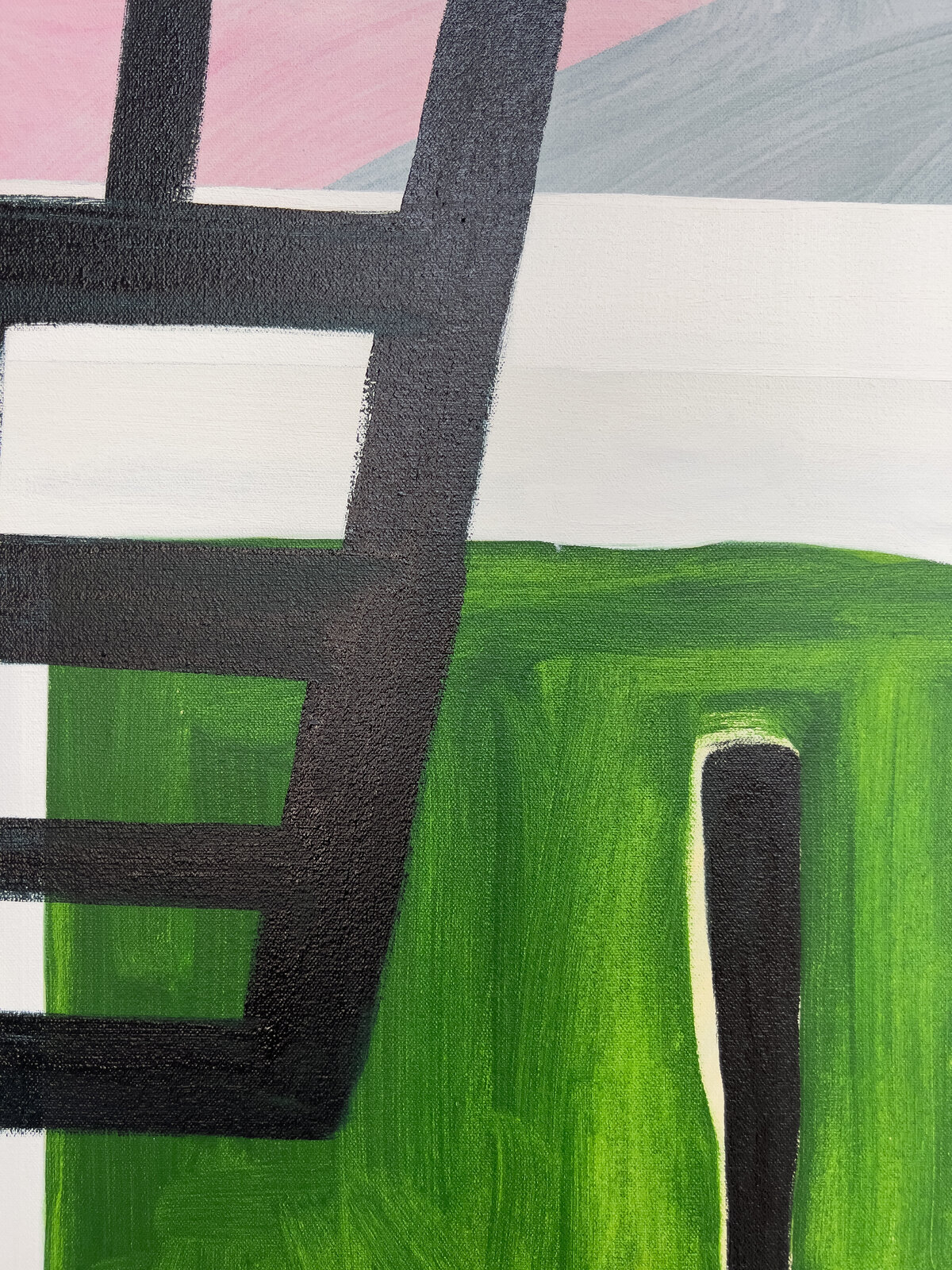 Artwork by Rebekah Andrade, Essentials, Made of Oil, Acrylic, Oil Stick, on Canvas 