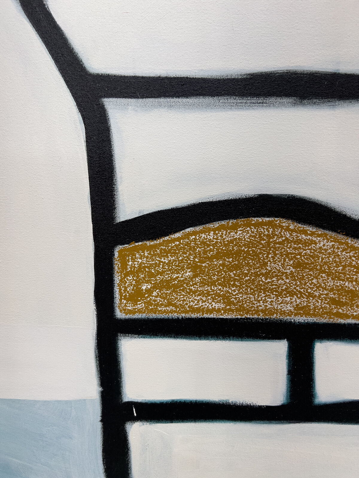 Artwork by Rebekah Andrade, Essentials, Made of Oil, Acrylic, Oil Stick, on Canvas 